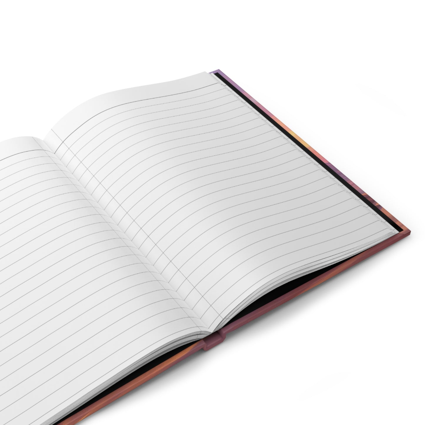 Desert Mirage Pavilion Journal Matte – Sunset Oasis Dreamscape