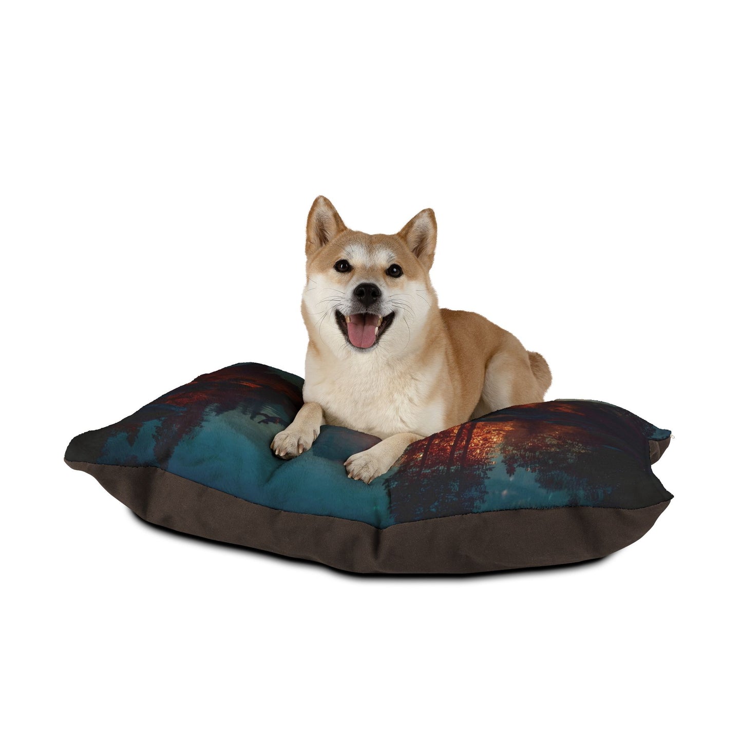 Starlit River Valley Pet Bed – Half Dome’s Whispering Reflection