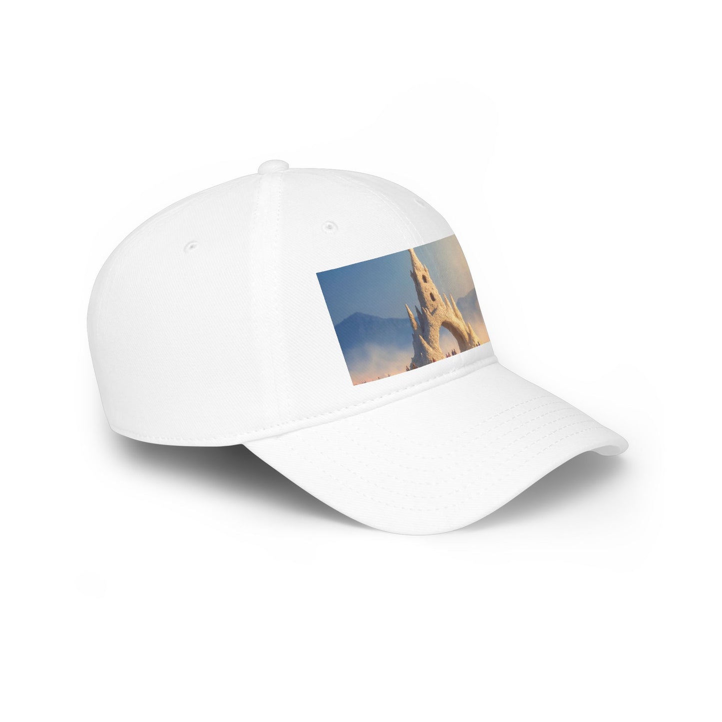 White Tower Sentinel Low Profile Baseball Cap – Salted Desert Guardian
