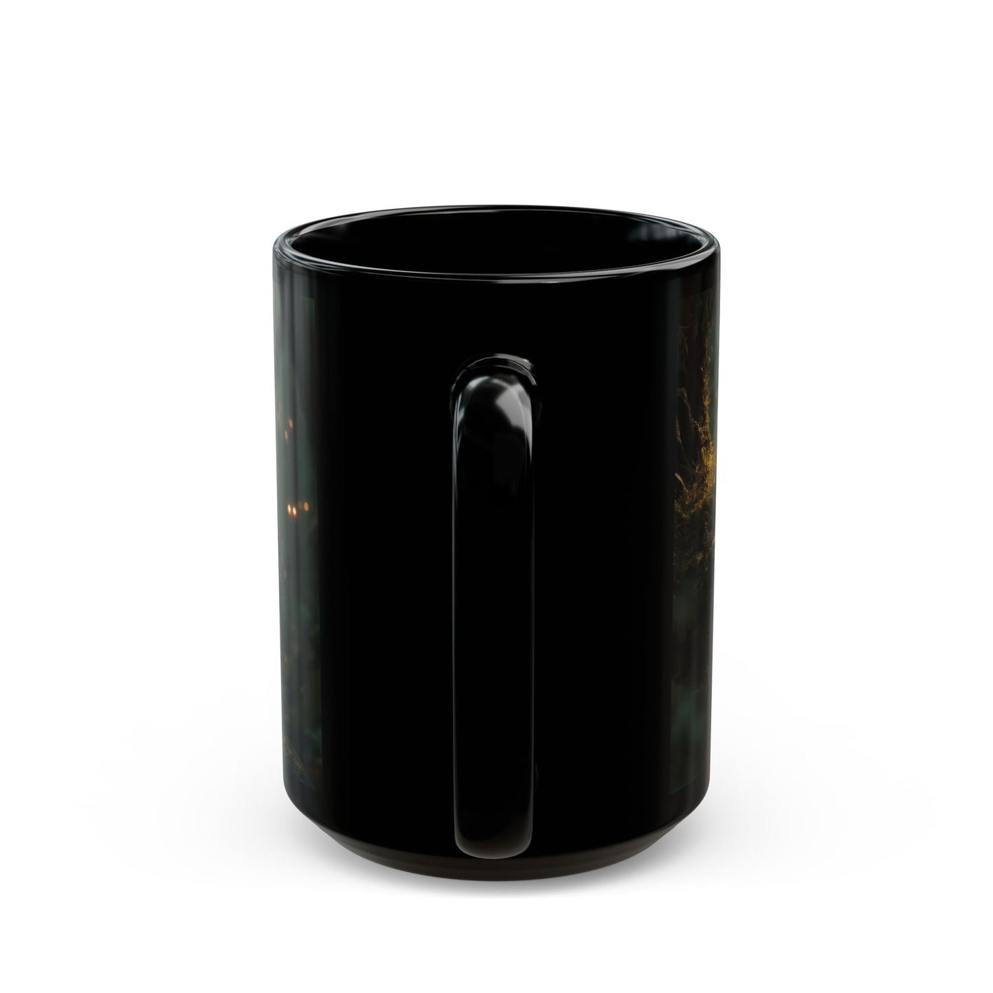 Whispering Forest Fairy Mug – Golden Hour Reflections Coffee Cup