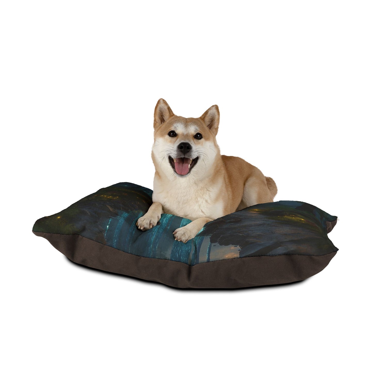 Celestial Falls Pet Bed – Whispering Forest Dreamscape