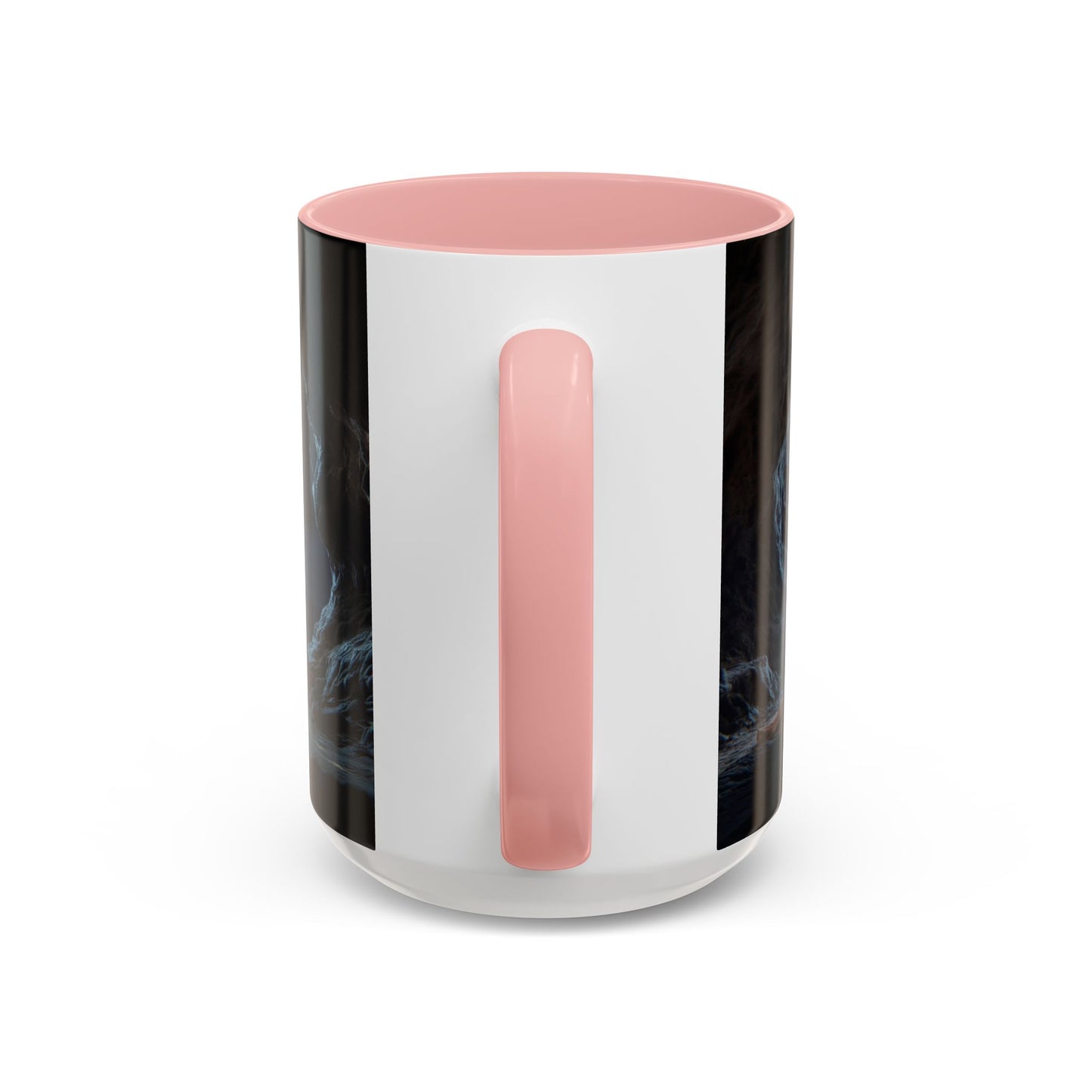 Moonlit Monk Meditation Mug – Serene Nightwatcher in Cave