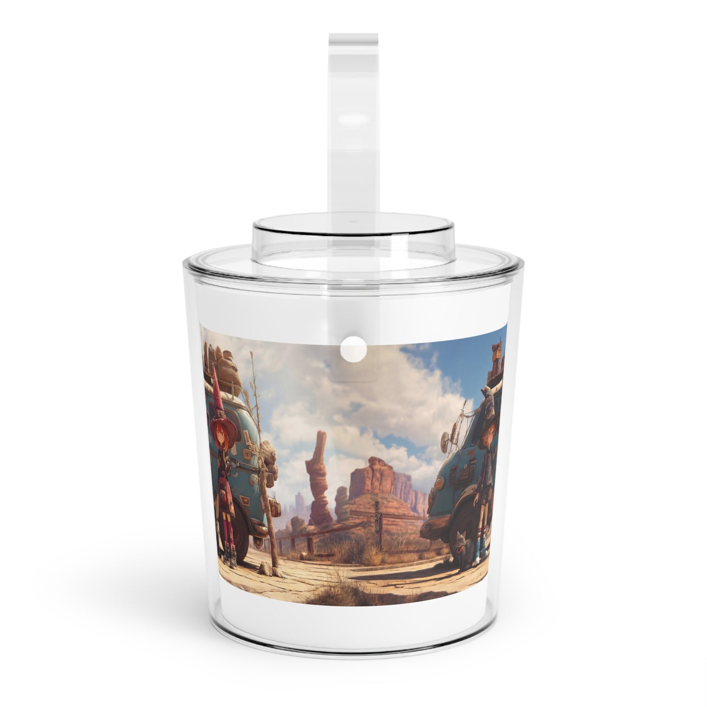 Witch Roadtrip Trio Ice Bucket with Tongs – Dusty Desert Magic & Tea