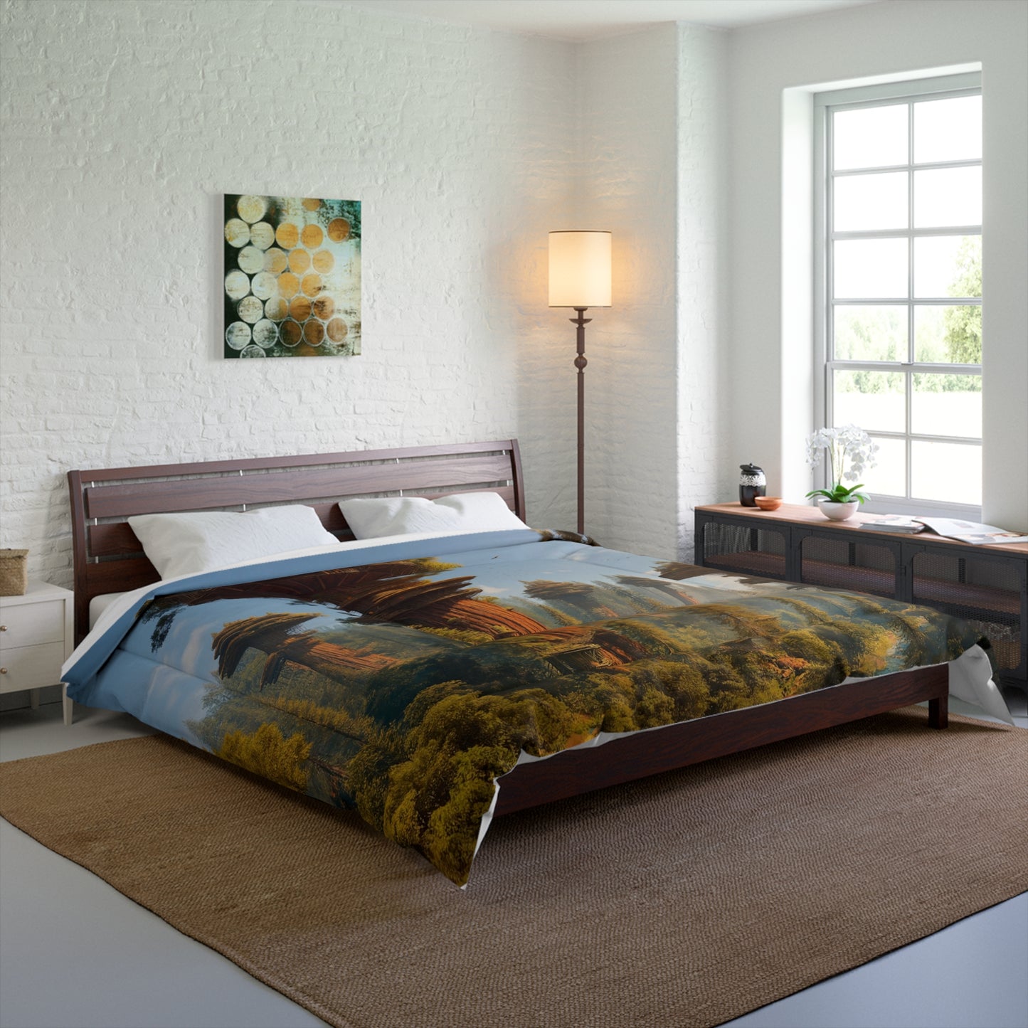 Skyward Treehouse Comforter – Sunlit Canopy Haven