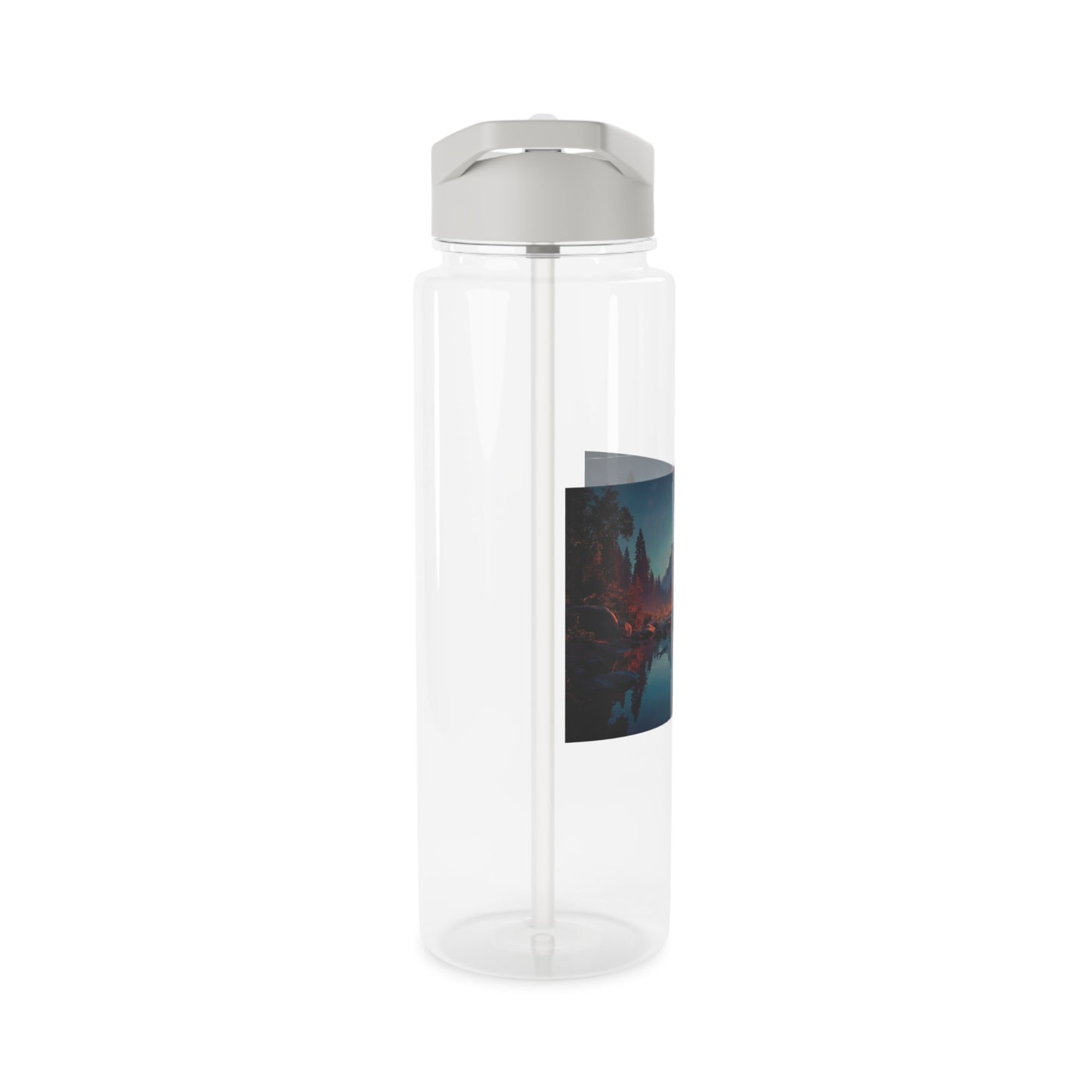 Twilight Valley Tritan Water Bottle – Starlit Reflections on the Merced