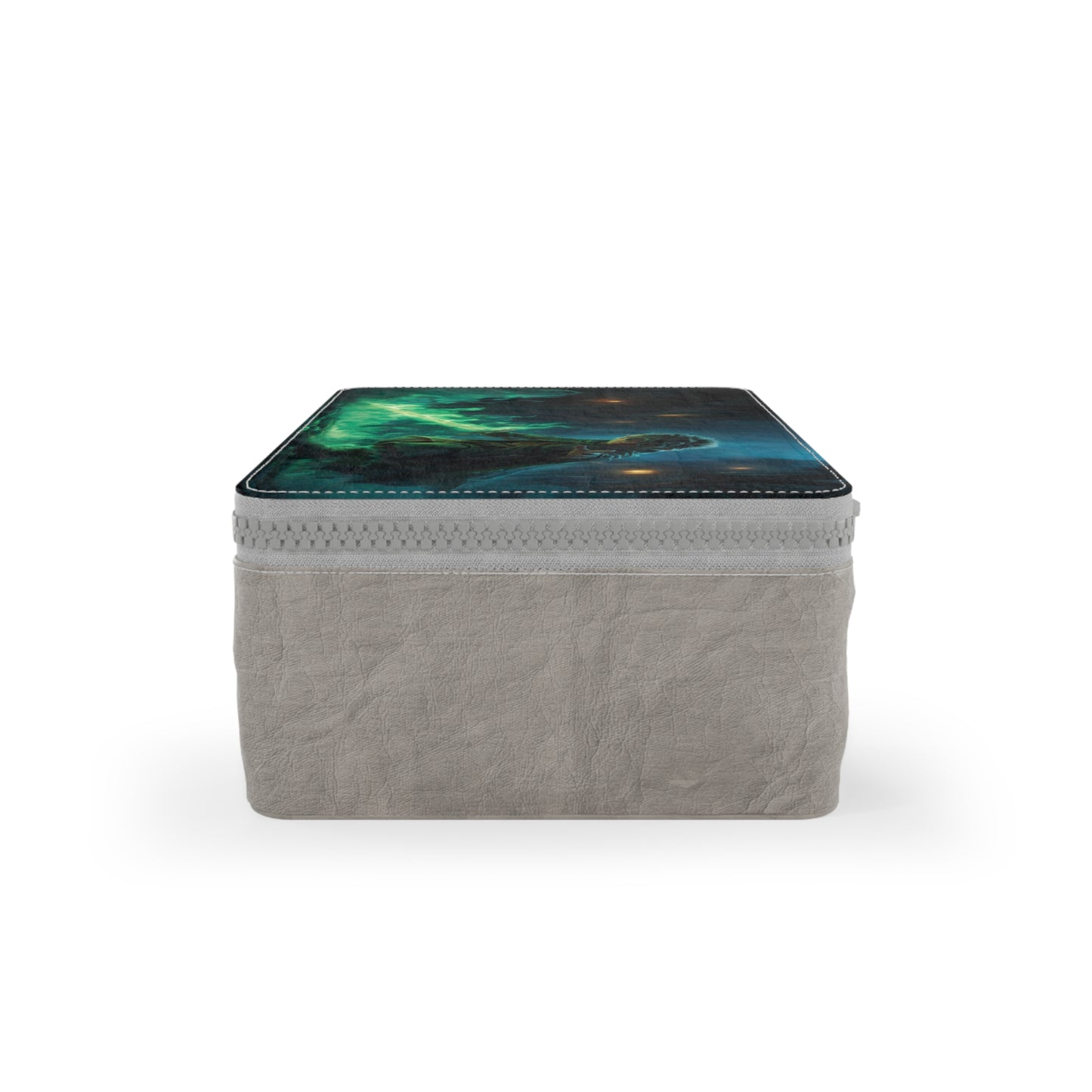 Green Flame Sword Knight Paper Lunch Bag – Misty Alley Guardian Scene