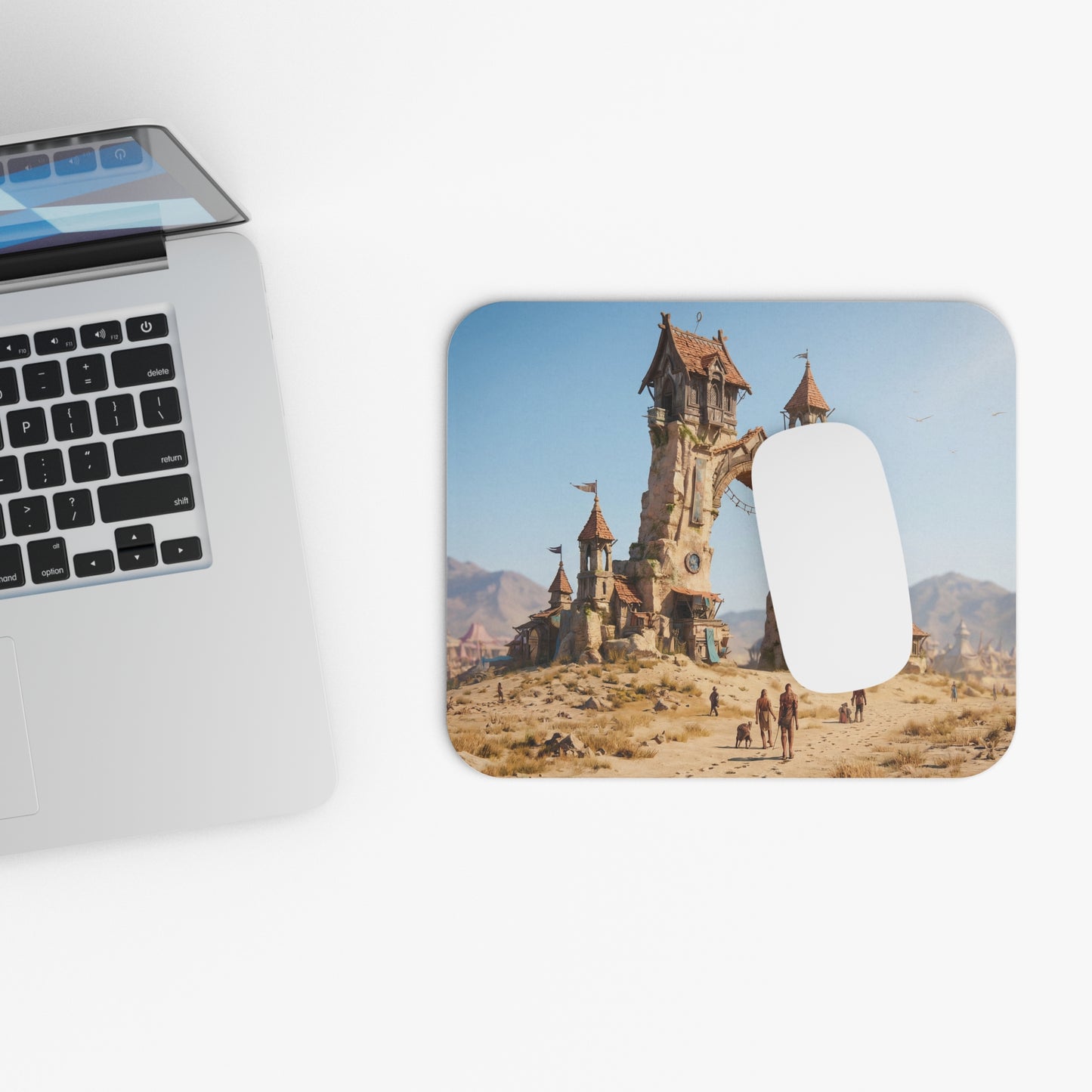 Desert Citadel Mouse Pad – Sun-Kissed Ruins of a Forgotten Kingdom