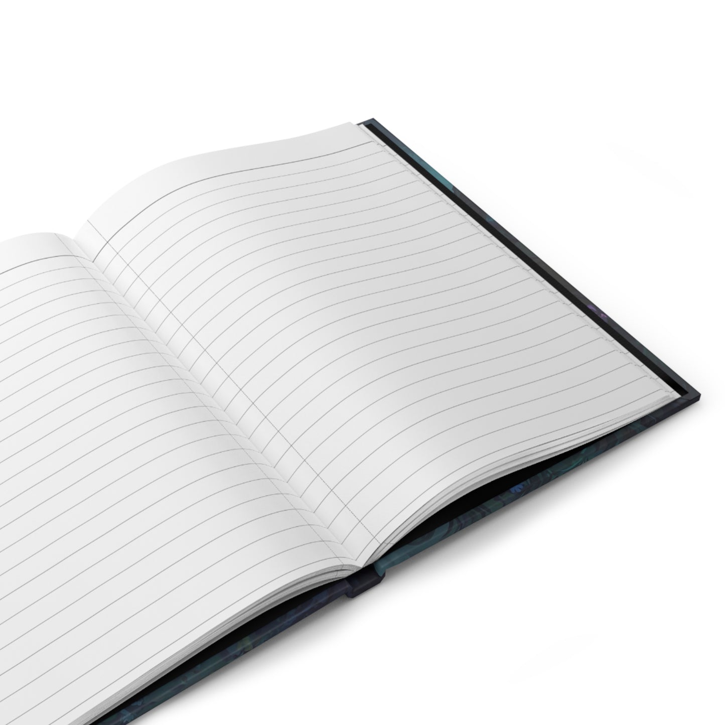 Golem Guardian Hardcover Journal Matte – Luminous Forest Sentinel