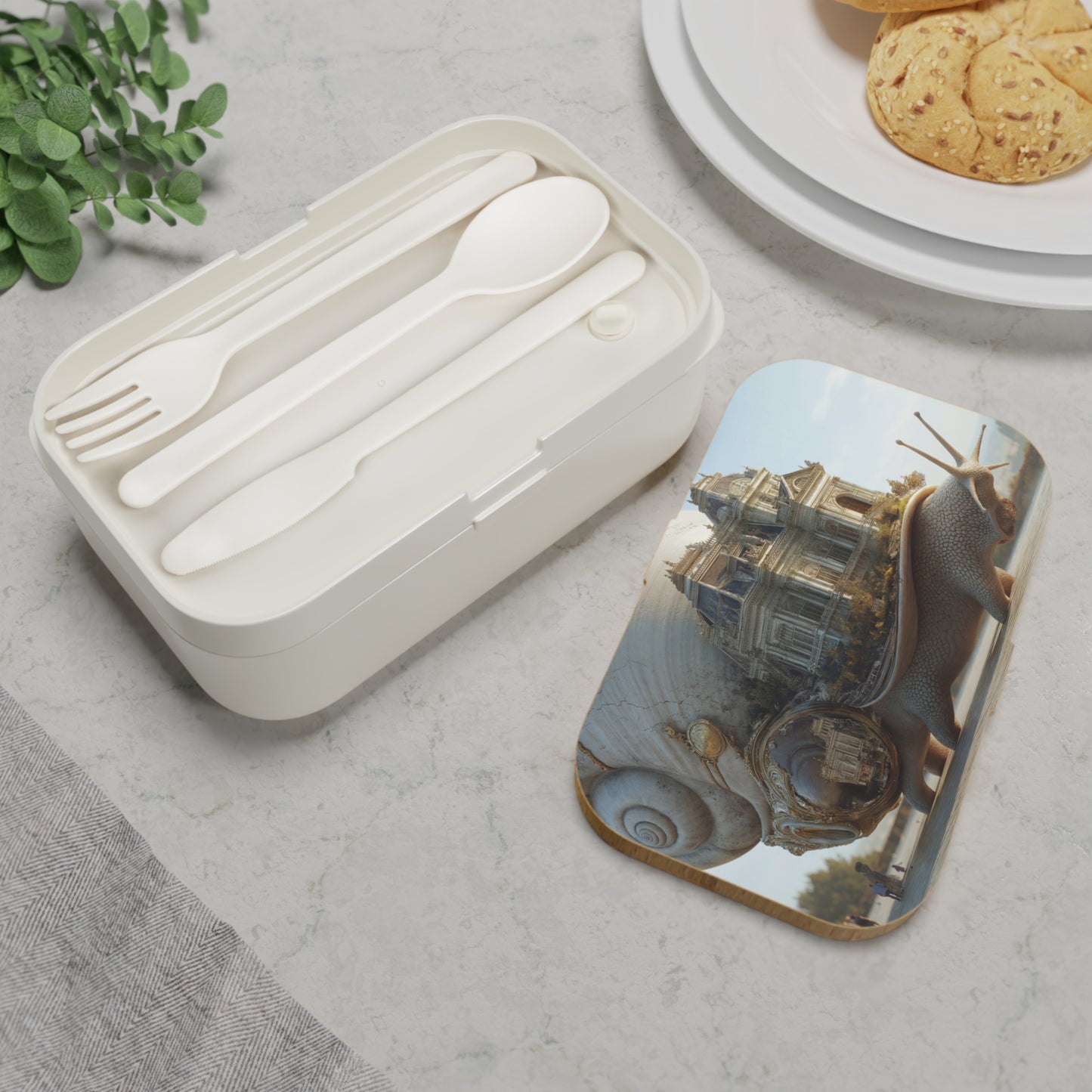 Grand Palace Snail Bento Lunch Box – Slow Travel Dreamscape