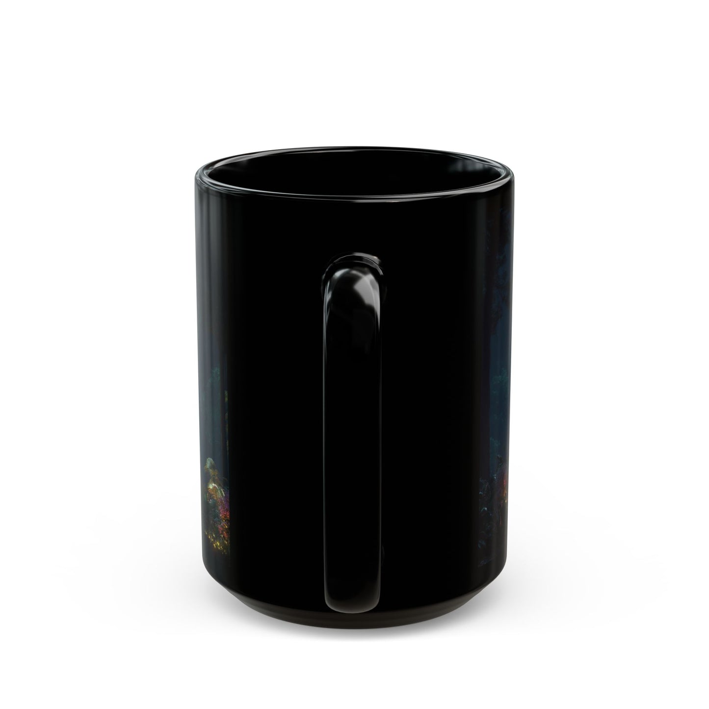 Floating Island Tree Mug – Luminous Twilight Portal