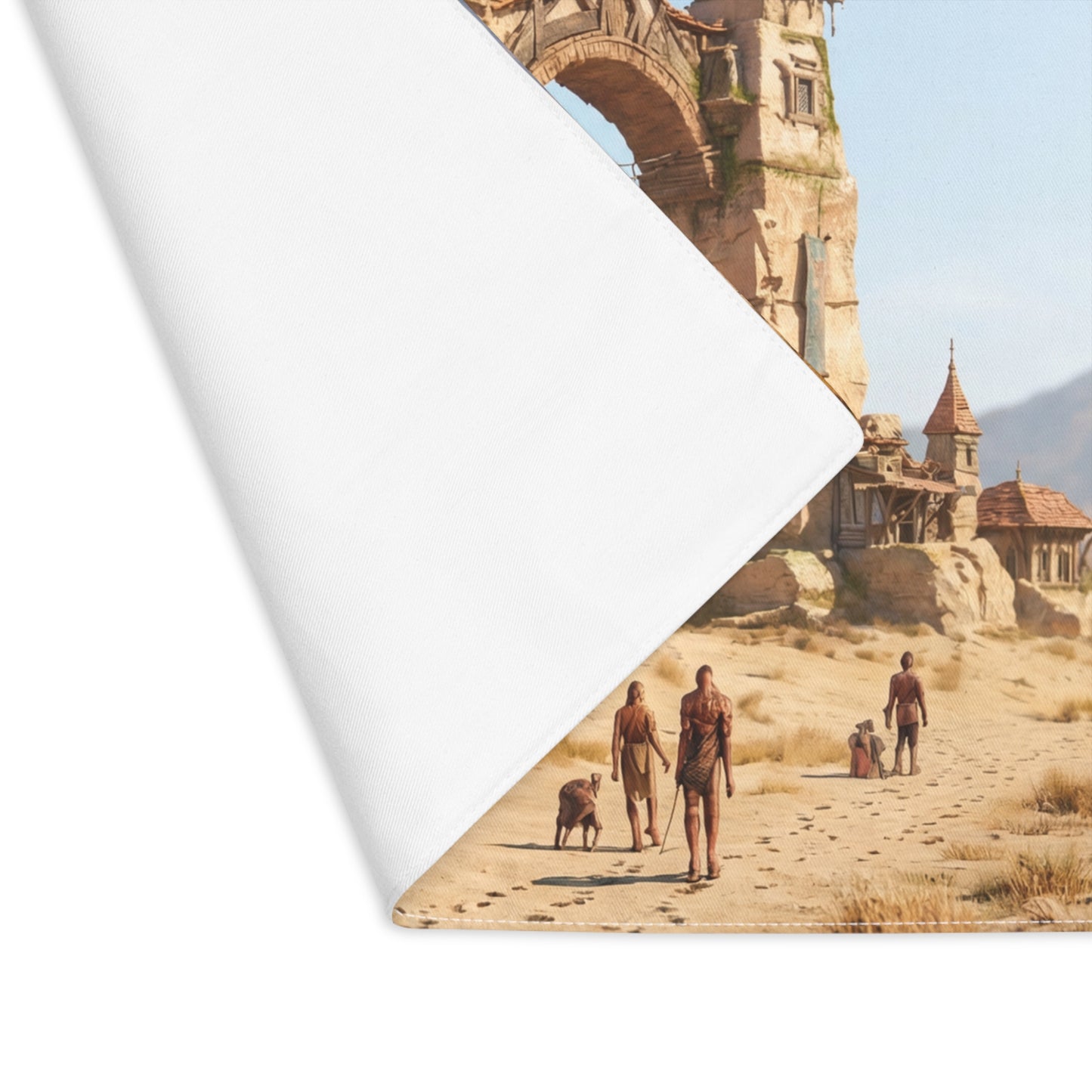 Desert Citadel Placemat – Sun-Kissed Ruins of the Forgotten Gate