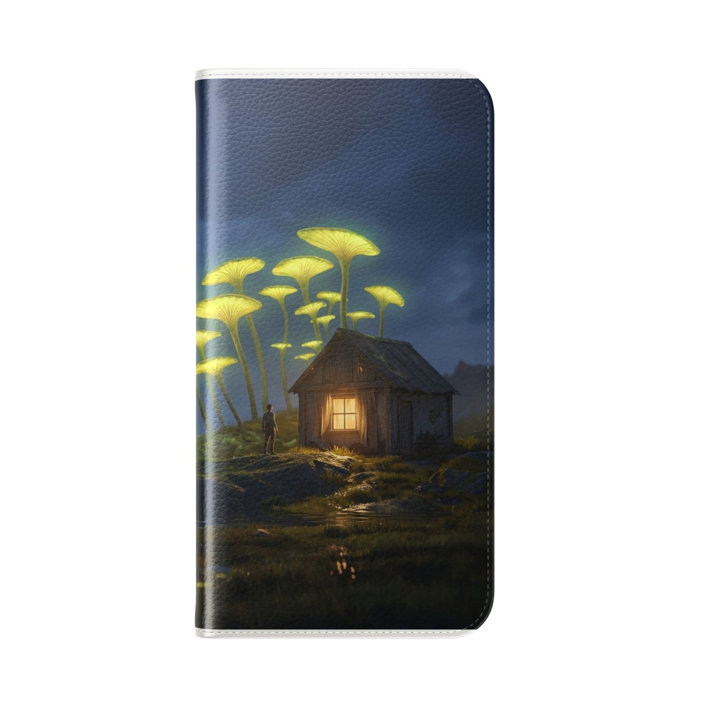 Glowing Mushroom Cottage Flip Cases – Whispering Grove Nightlight