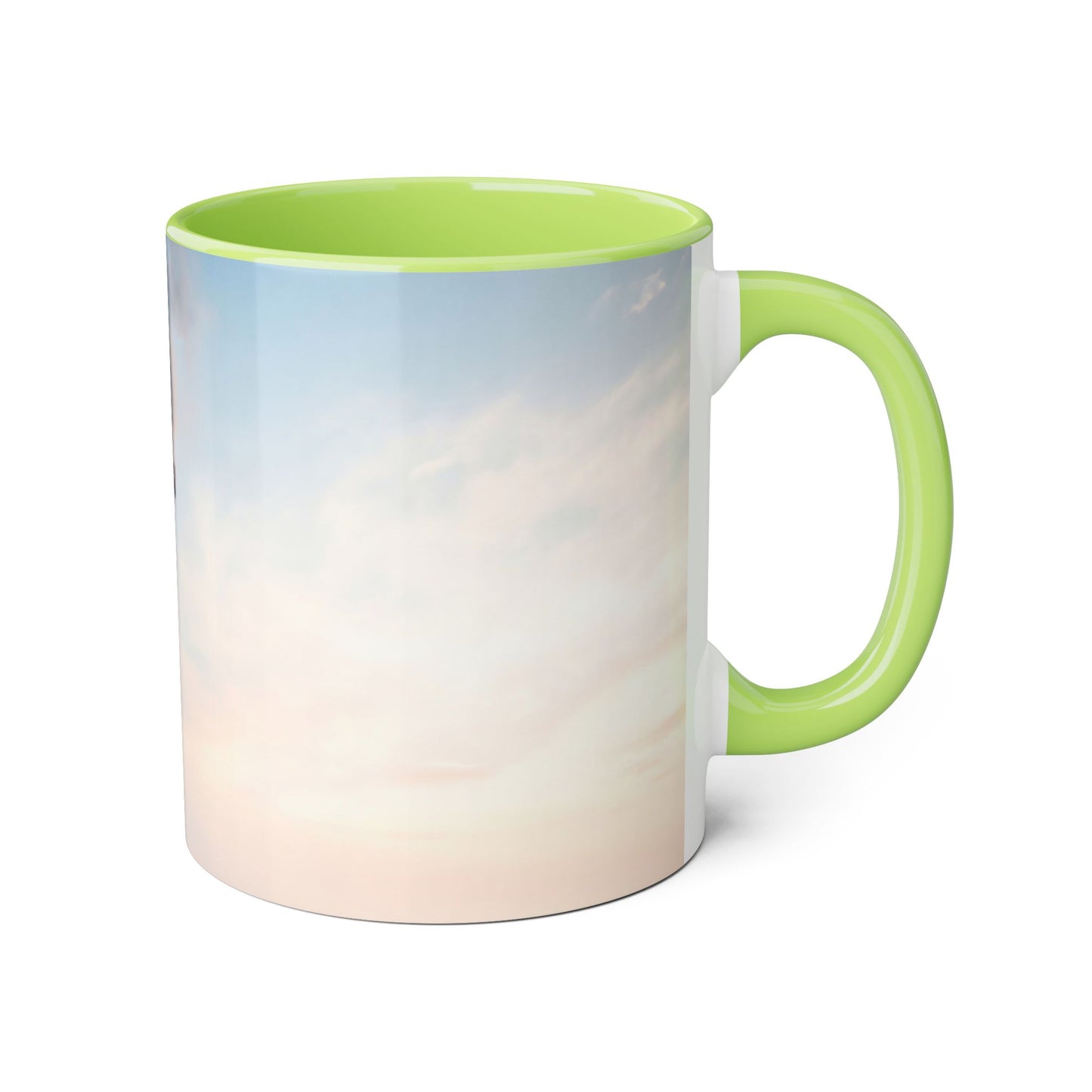 Rusty Tower Accent Mugs, 11oz – Steam-Rising Industrial Lighthouse