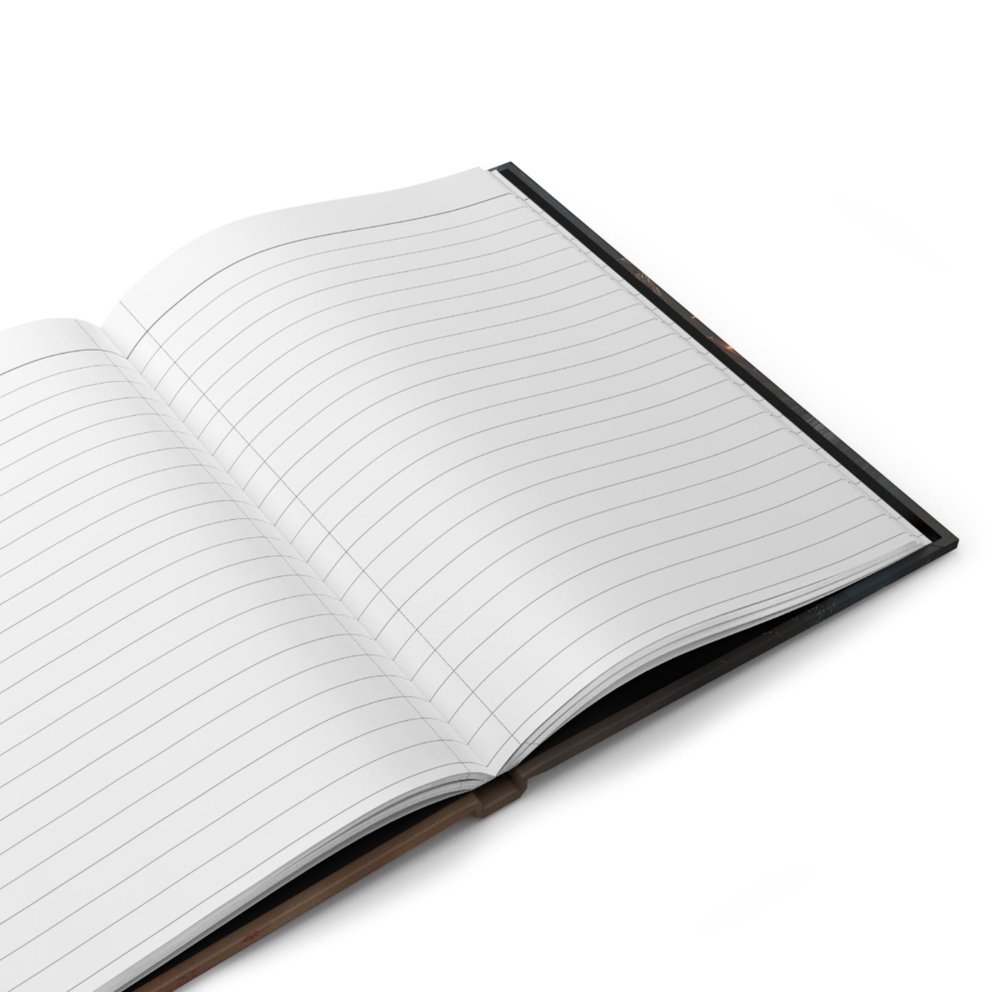 Gilded Mirrors Ruined Chapel Journal Matte – Echoes of Forgotten Reflections