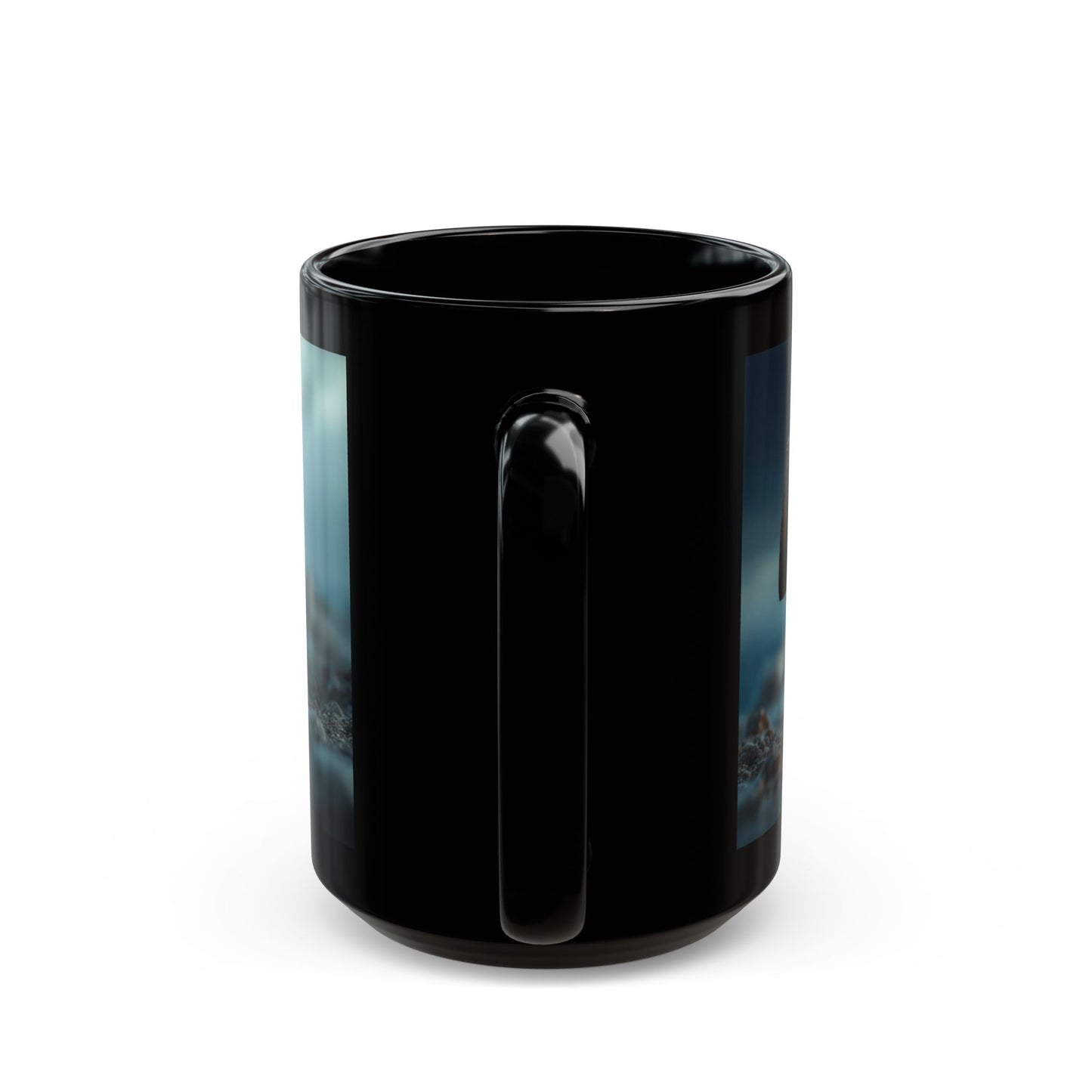 Storm-Sailed Ship in Bottle Mug – Captured Gale on a Glass Sea
