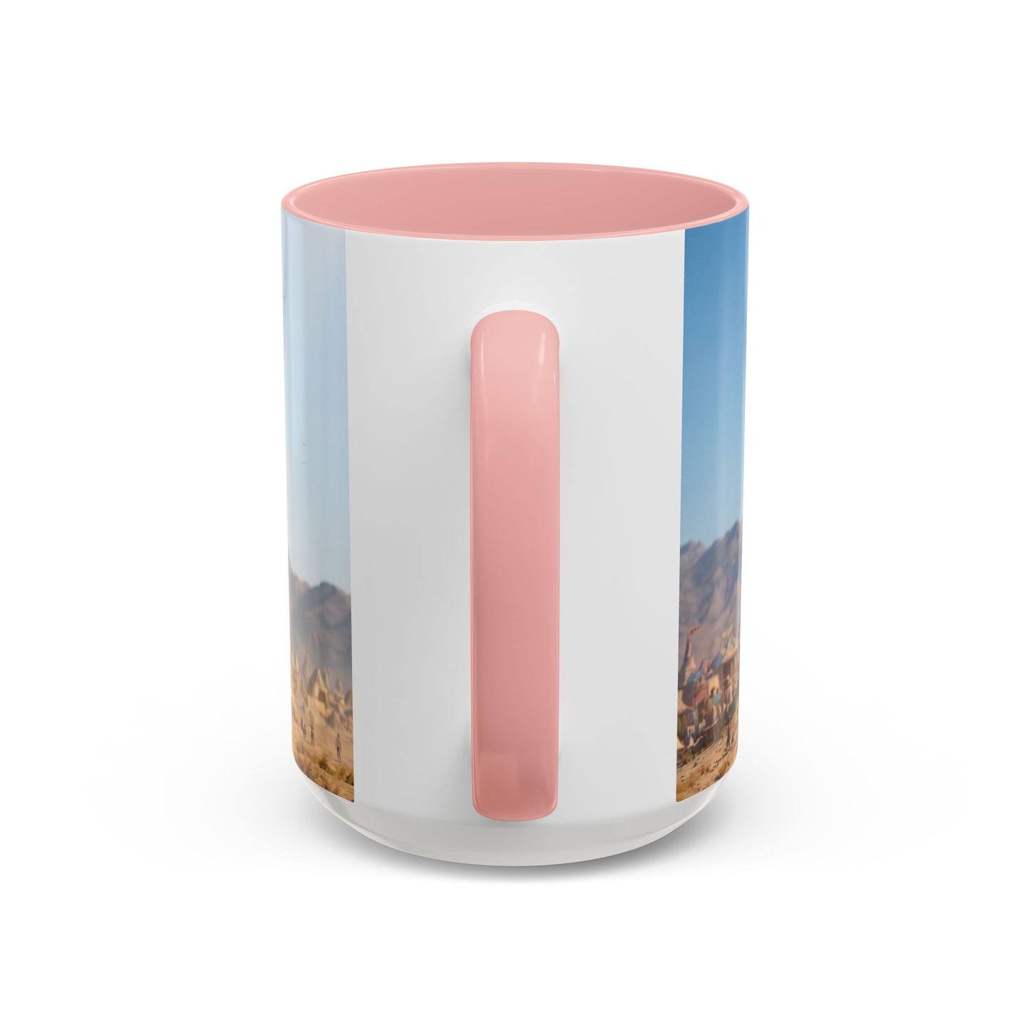 Desert Sentinel Archway Accent Coffee Mug (11, 15oz) – Sun-Scorched Cityscape