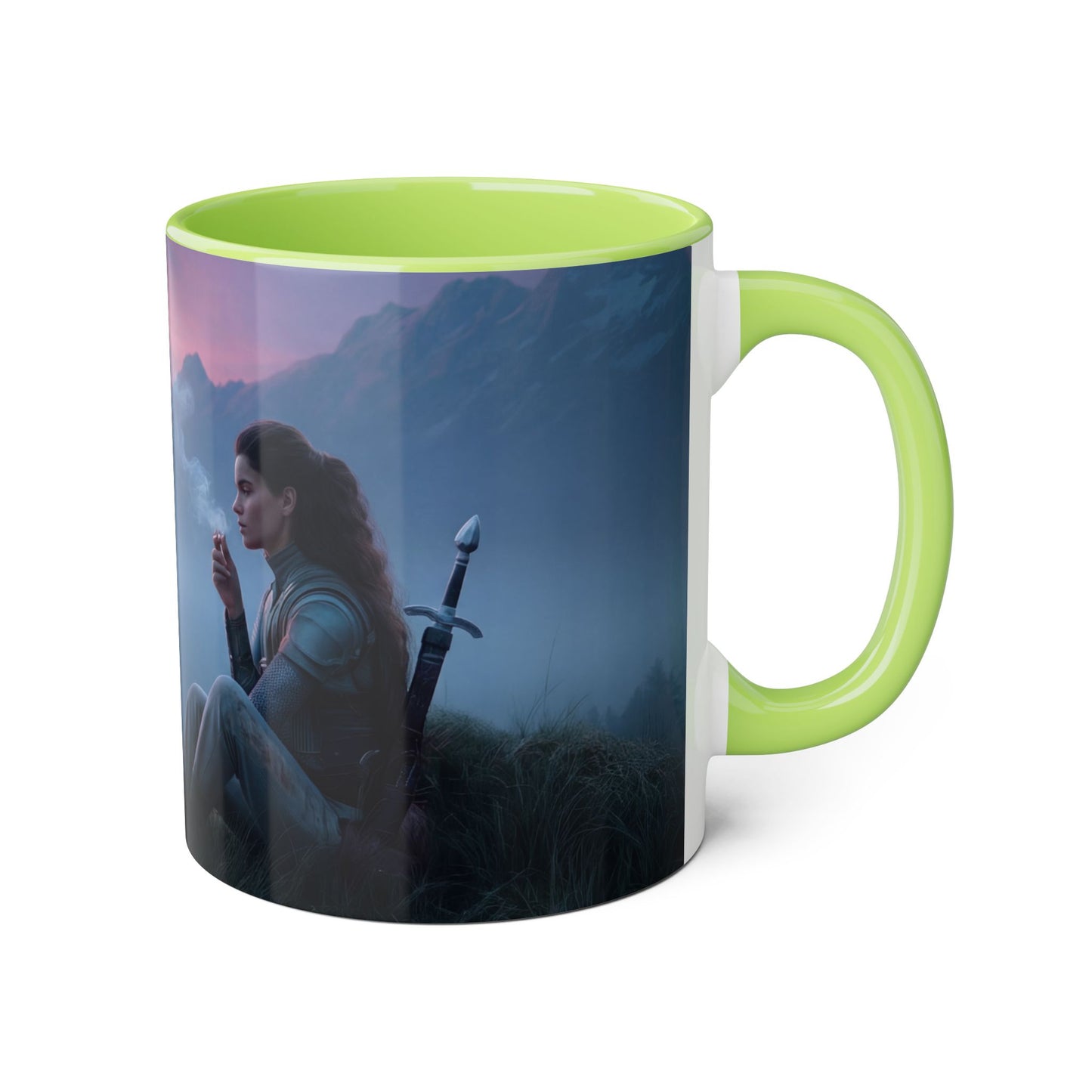Guardian and Dragon Accent Mugs, 11oz – Twilight Vigil Companionship