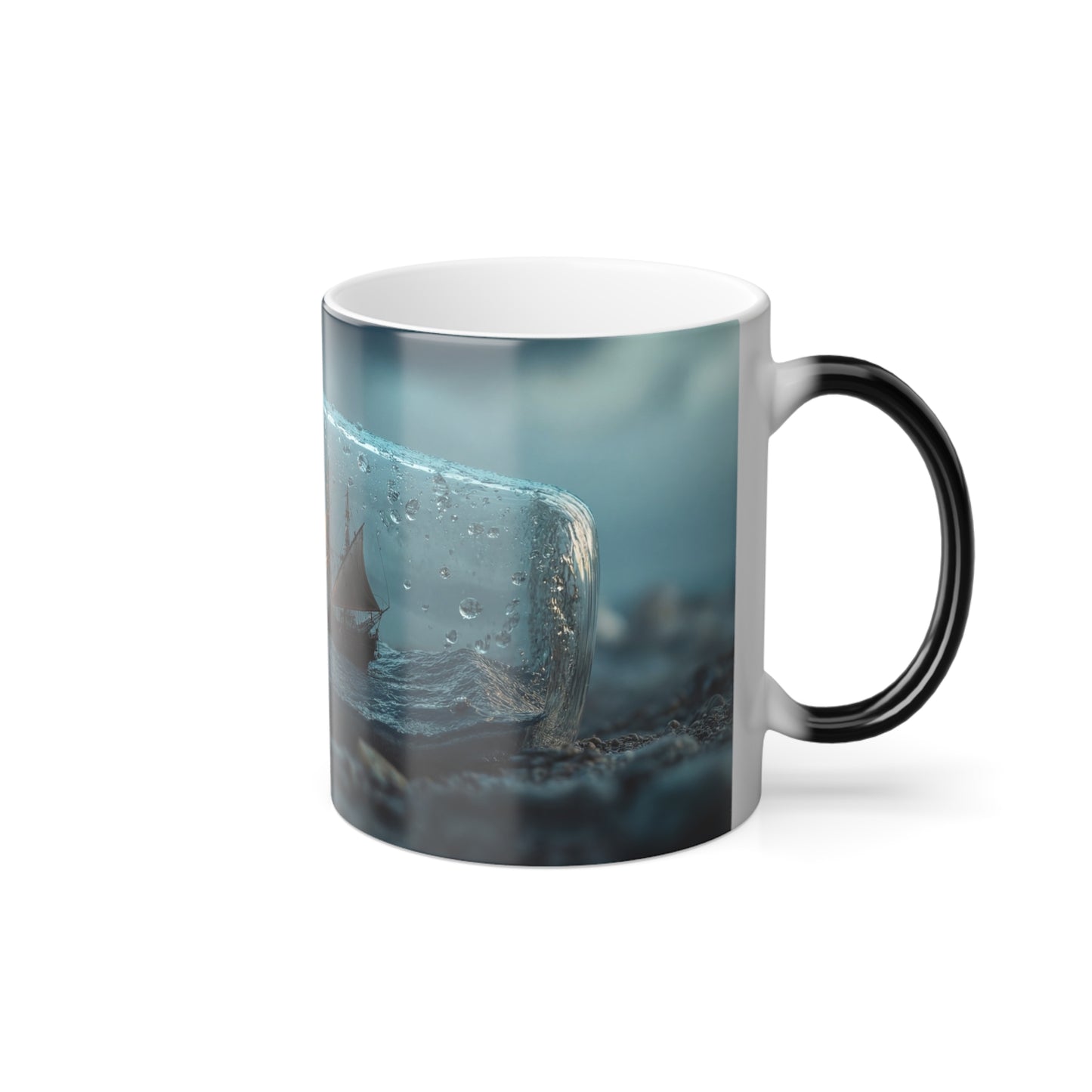 Stormbound Galleon Color Morphing Mug, 11oz – Thunderous Voyage Miniature World
