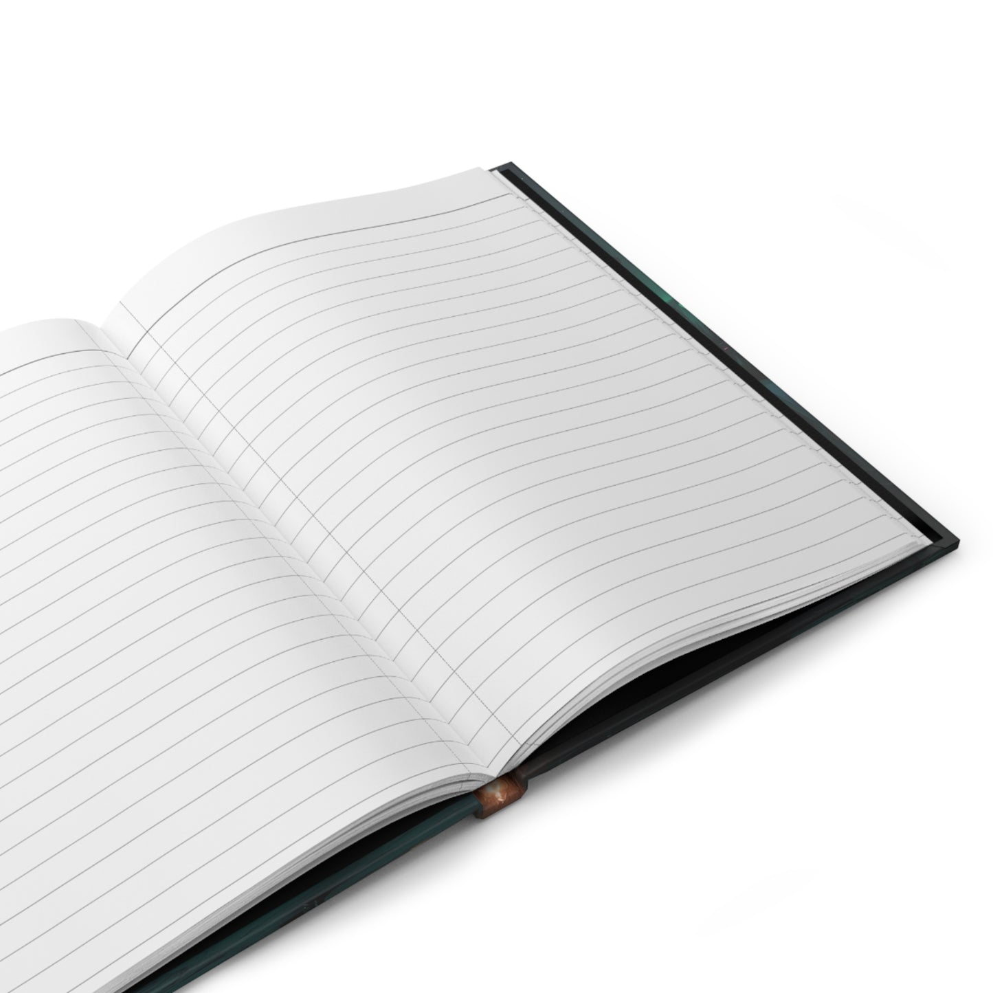 Aurora Grove Hardcover Journal Matte – Where Bioluminescent Trees Whisper