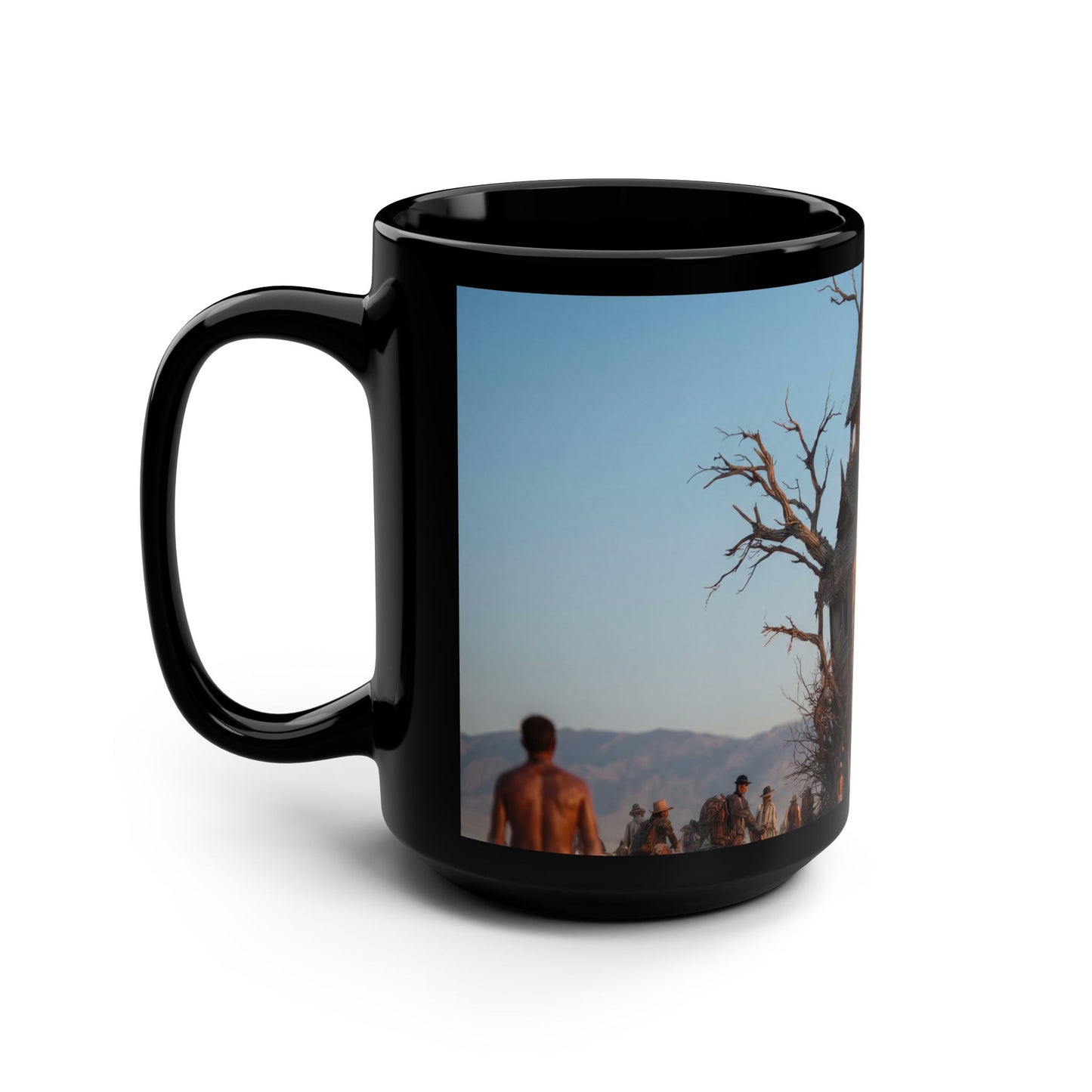Clocktower Pilgrims Black Mug, 15oz – Worn Wood and Wanderers