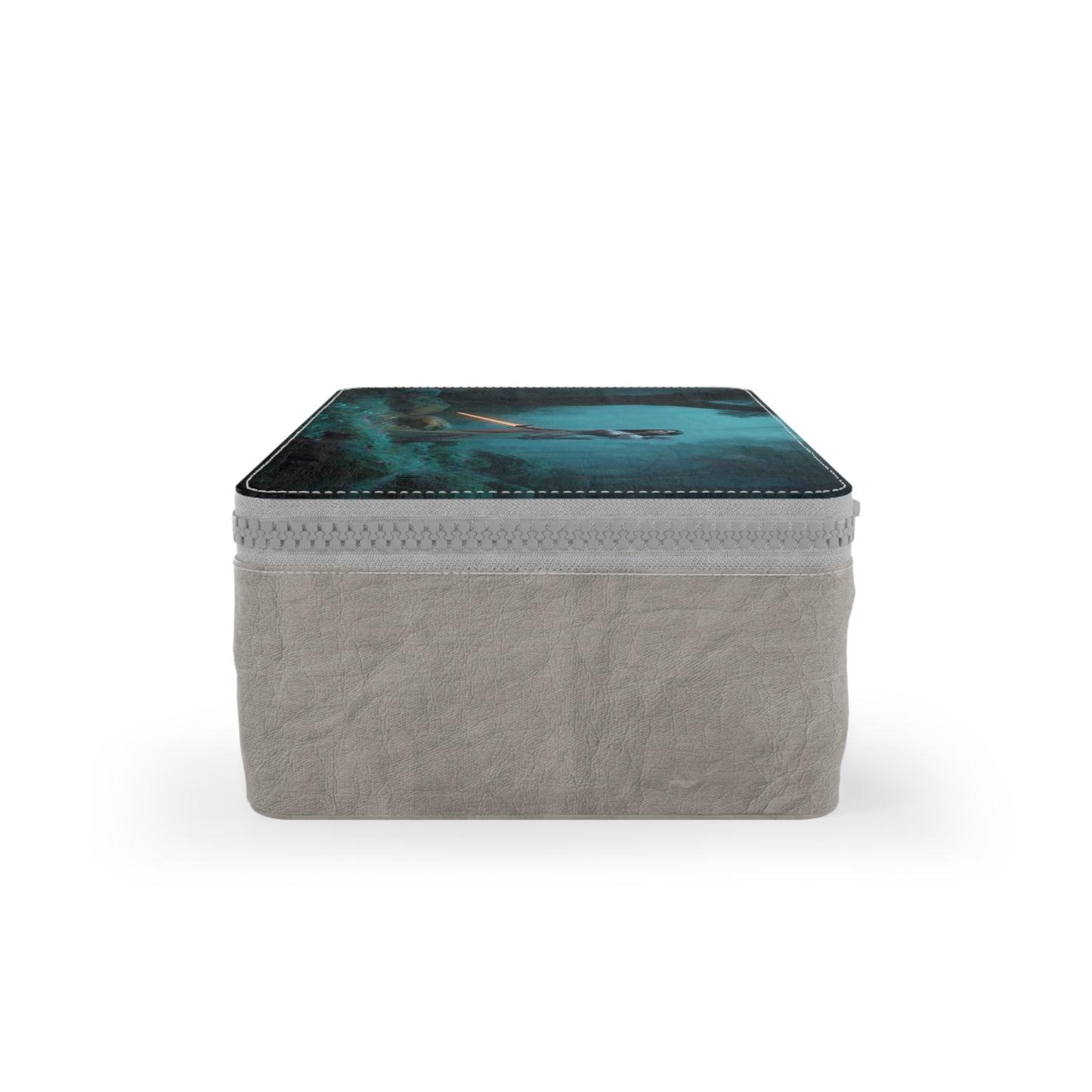 Elf Sentinel Forest Paper Lunch Bag – Glowing Blade Guardian