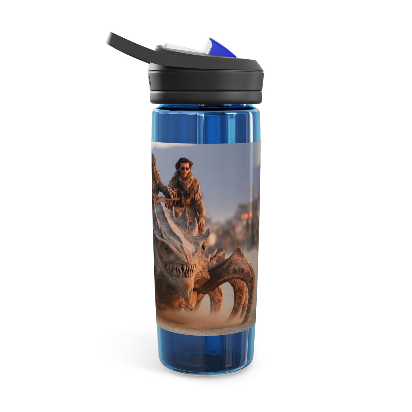 Desert Riders CamelBak Eddy® Water Bottle, 20oz\25oz – Dust-Swept Steam-Punk Odyssey