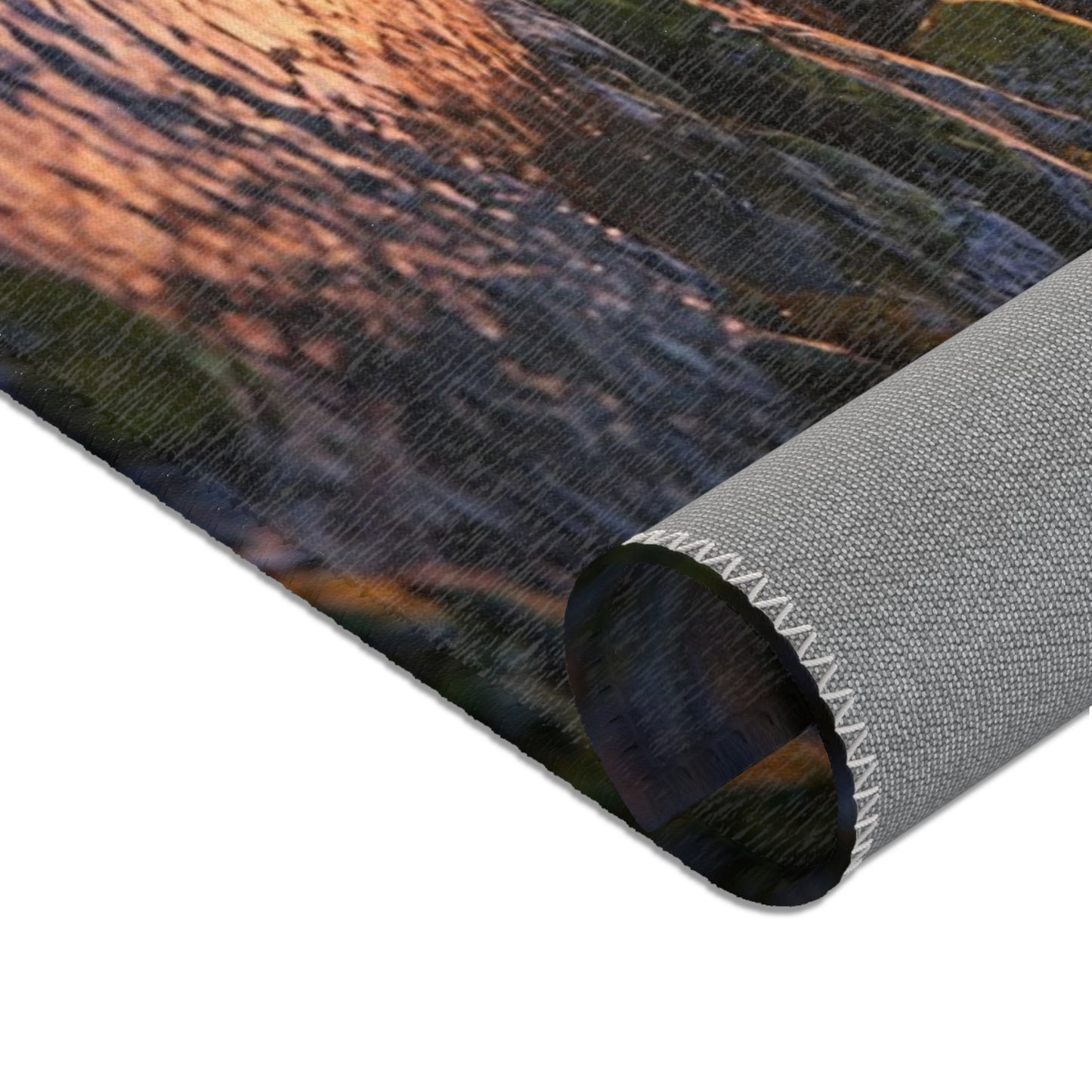 Stone Archway Sunset Rug – Whispering Canyons at Dusk