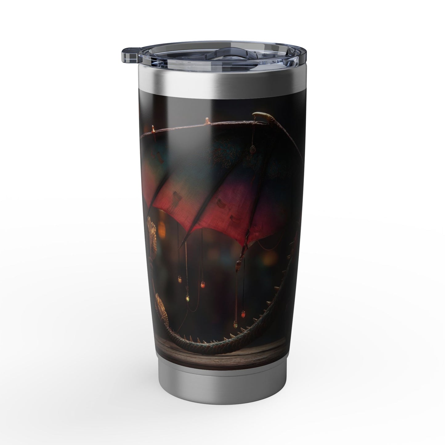 Lantern Dragon Vagabond 20oz Tumbler – Night Market Guardian