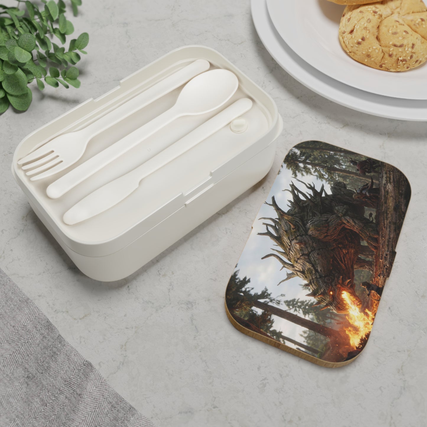 Ancient Wood Dragon Bento Lunch Box – Forest Fury Encounters