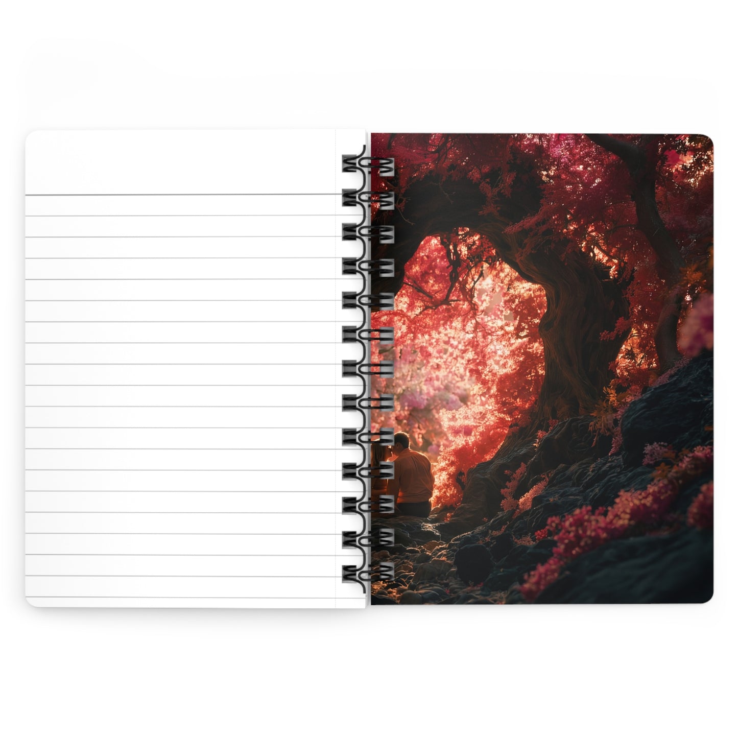 Crimson Canopy Journal – Whispers of Love in the Twilight Grove