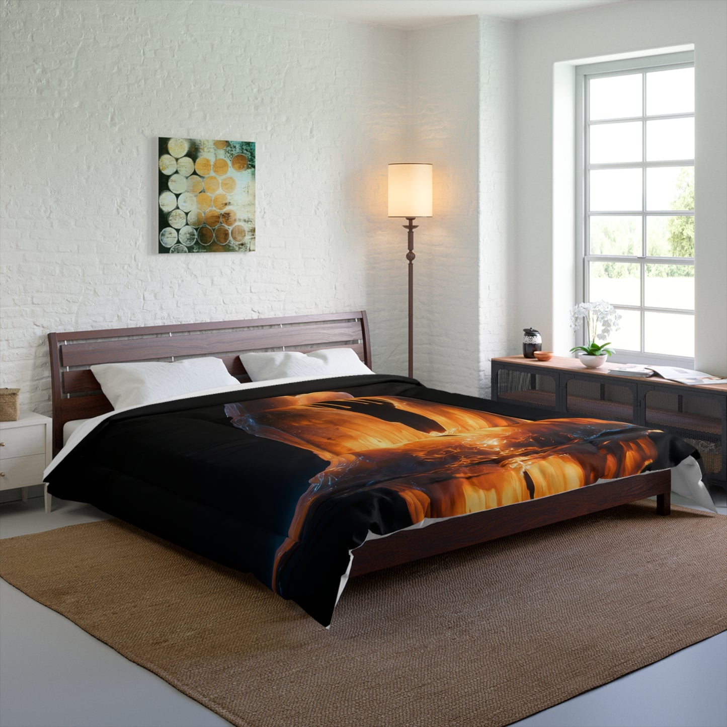Melting Candle Sentinel Comforter – Warm Glow in the Dark
