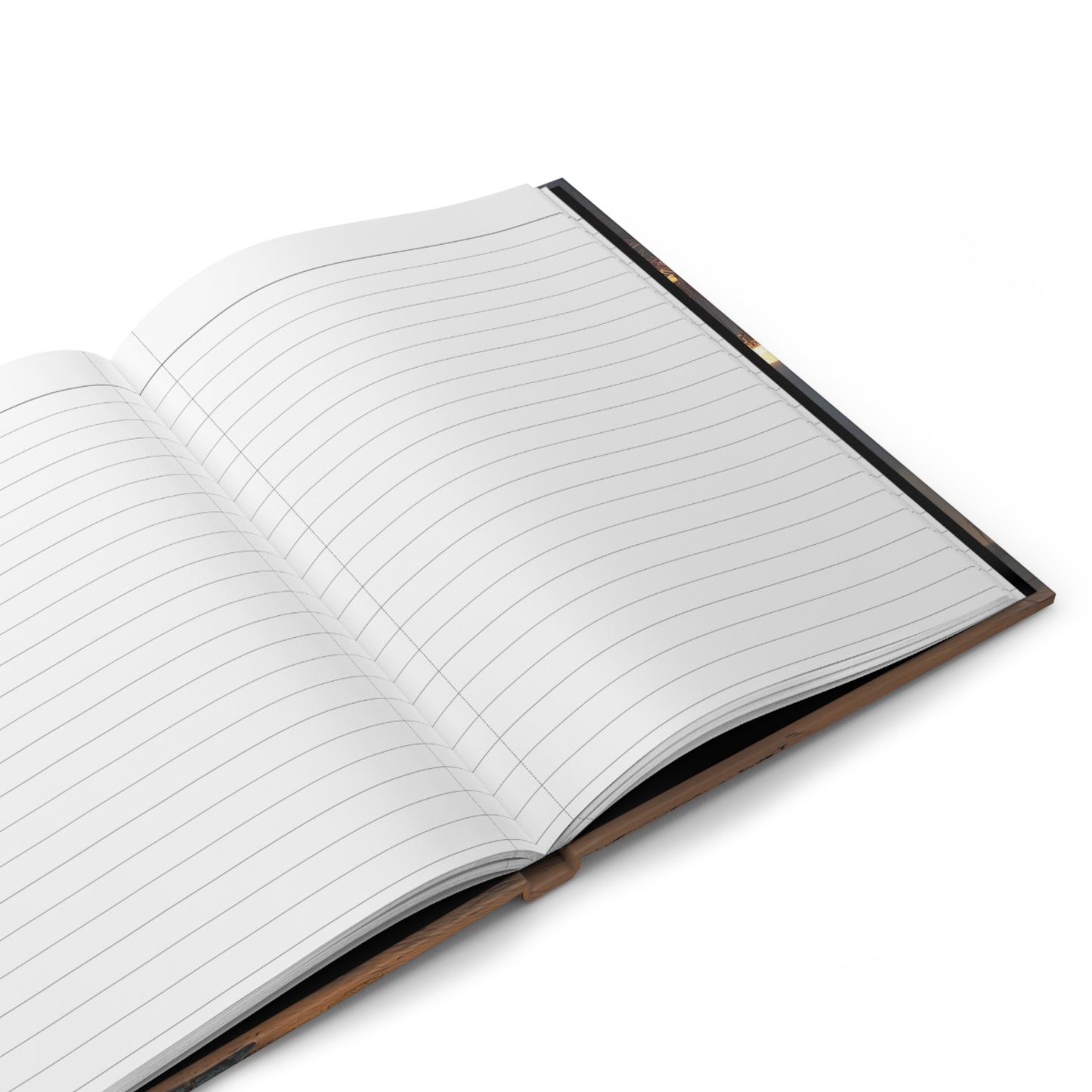 Luminous Wisp Tree Hardcover Journal Matte – Desert Night Sanctuary