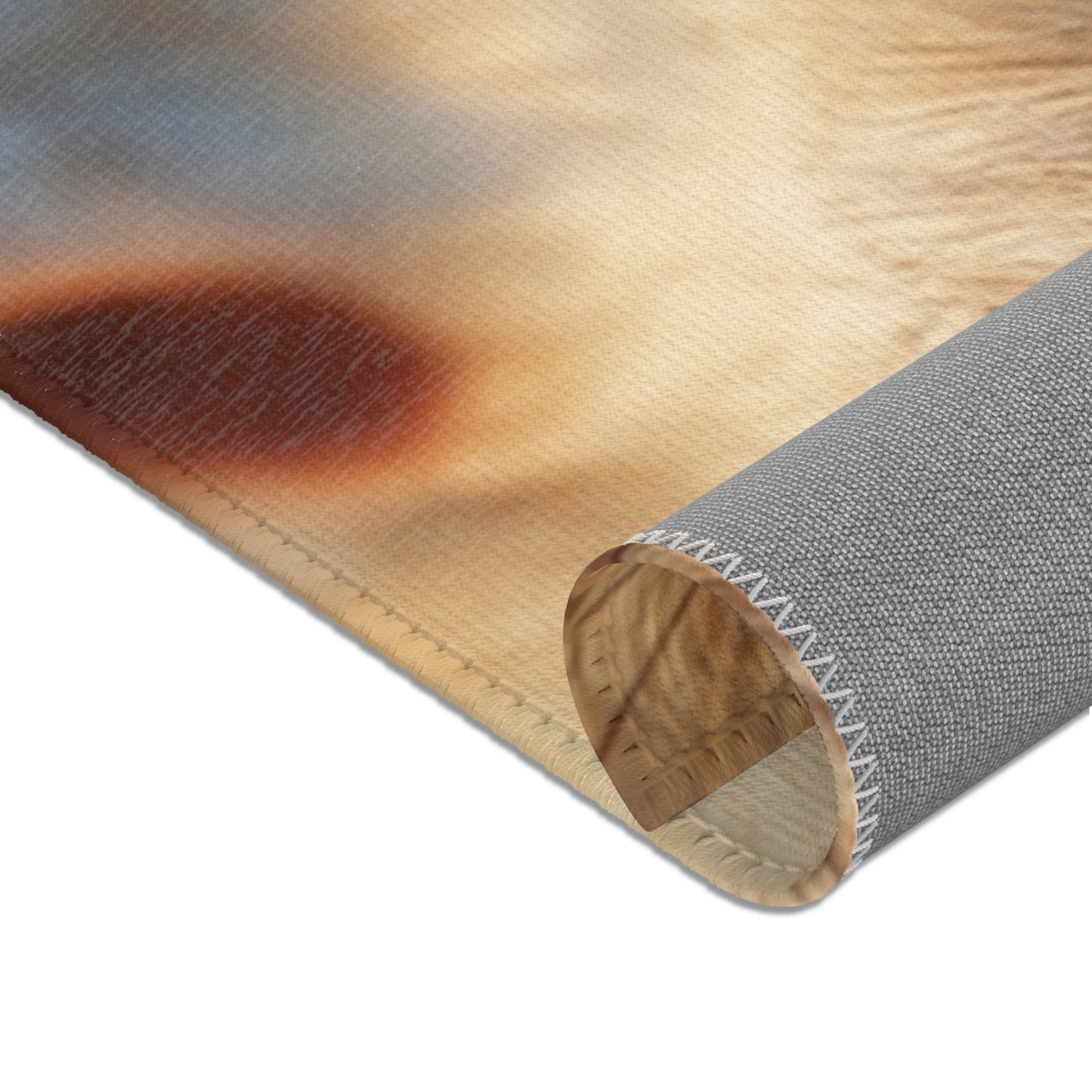 Snowbound Sentinel Area Rug – Whispering Frost and Warmth