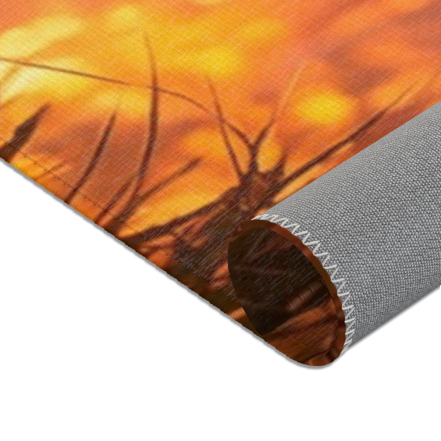 Glowing Dragonfly Area Rug – Twilight Meadow Dreamscape