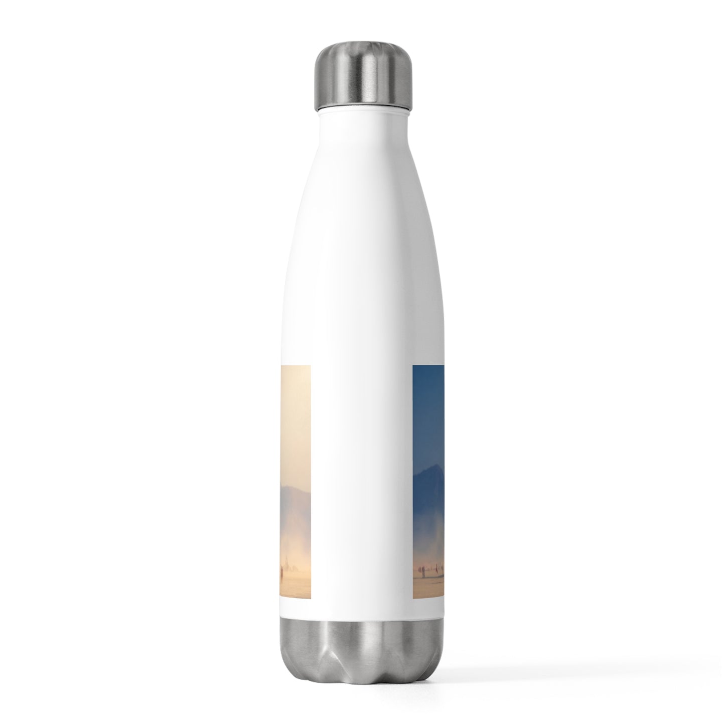 Salt Desert Cathedral 20oz Insulated Bottle – Whispering Peaks at Dawn