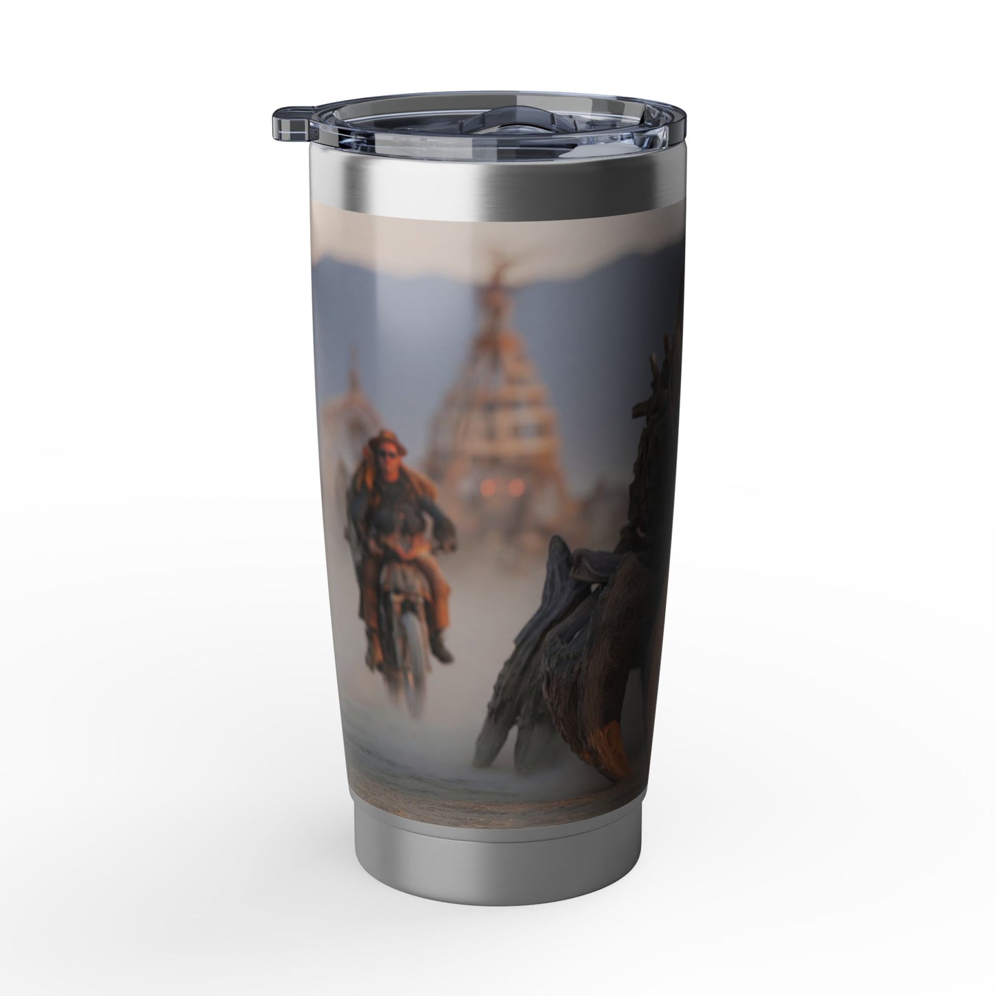 Desert Vagabond Tumbler – Ride the Fangs of the Sand Serpent