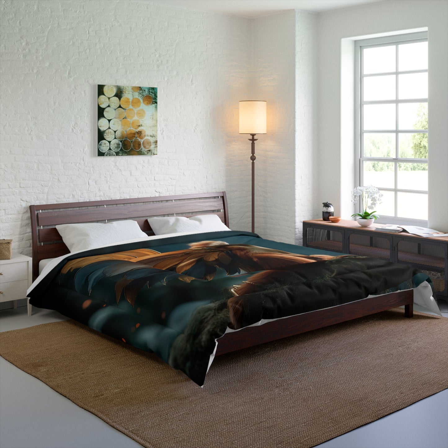 Winged Monkey Comforter – Twilight Forest Guardian