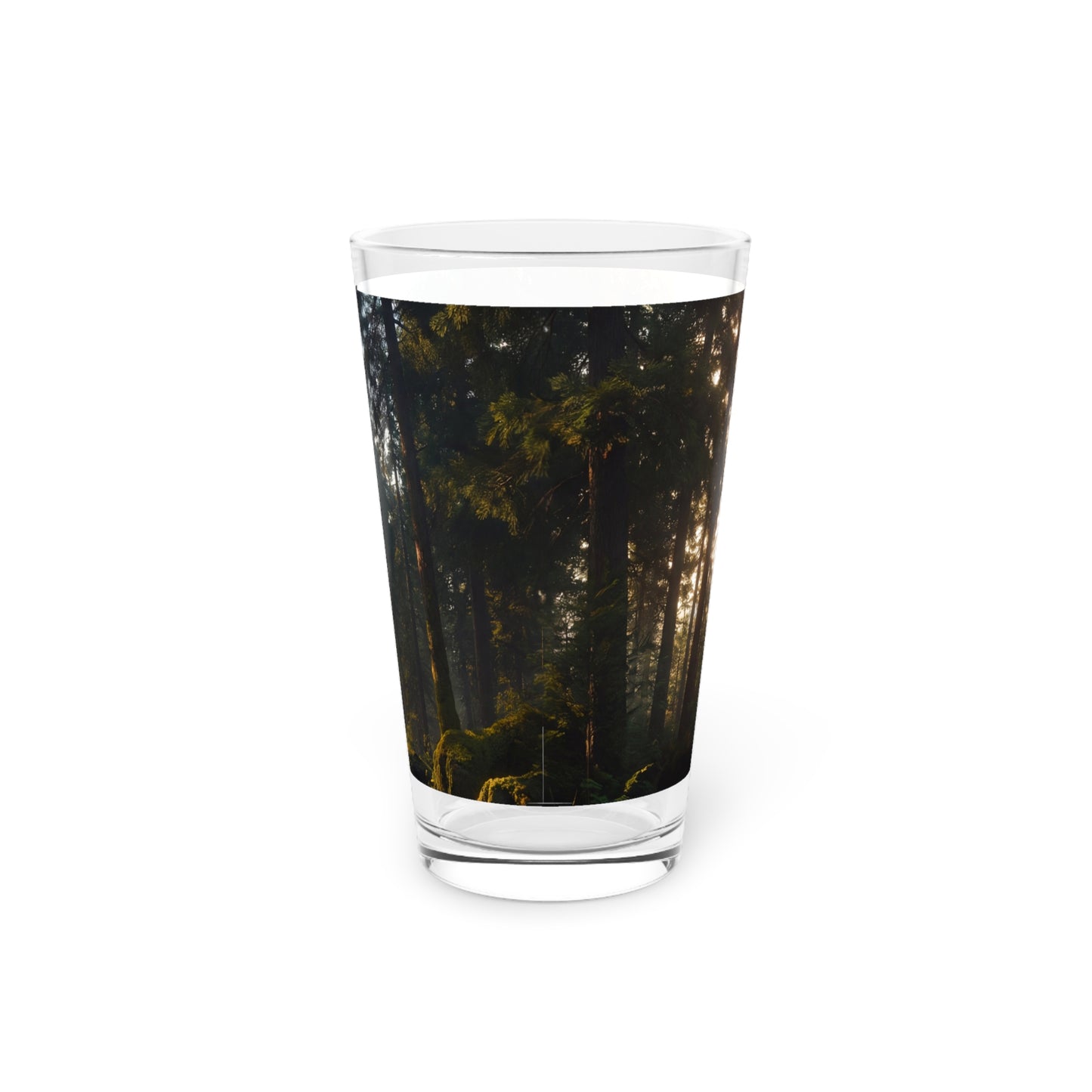 Ancient Treehouse Pint Glass, 16oz – Sunlit Grove Portal