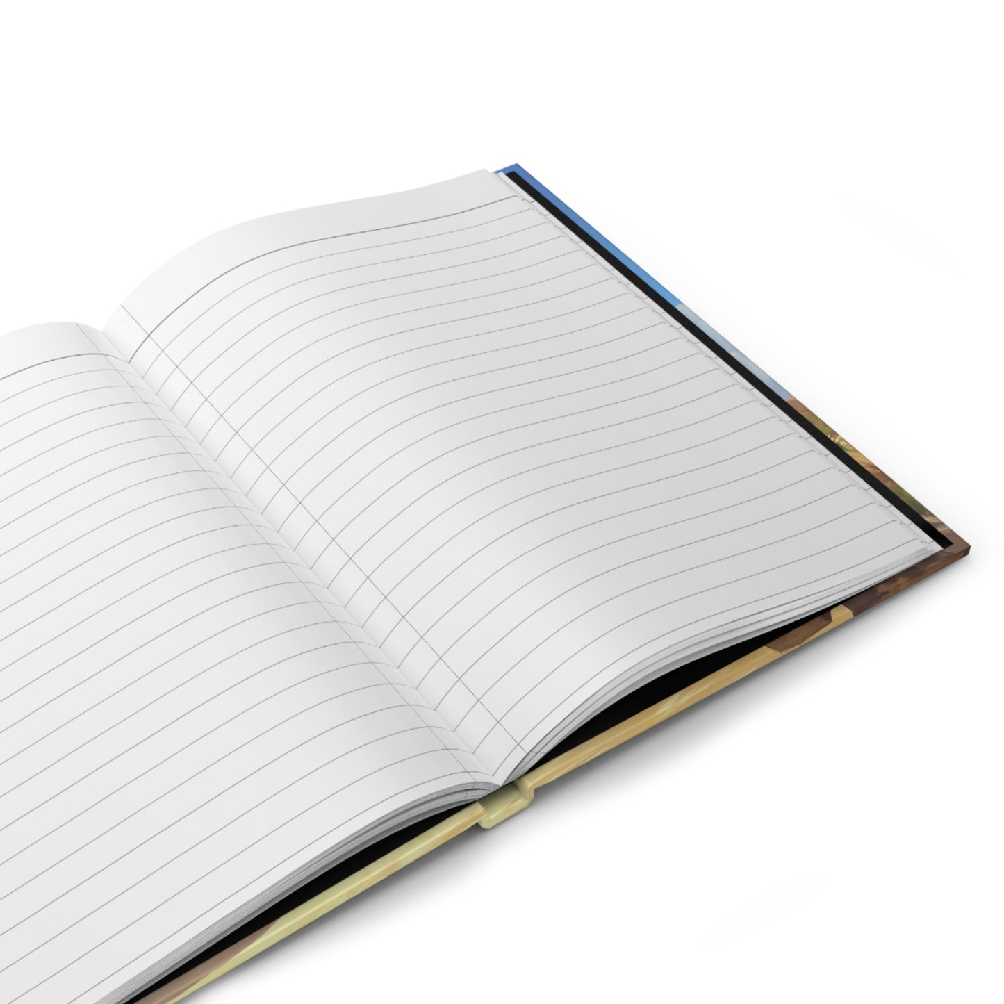 Mushroom Forest Beach Journal Matte – Sunlit Guardian’s Shore