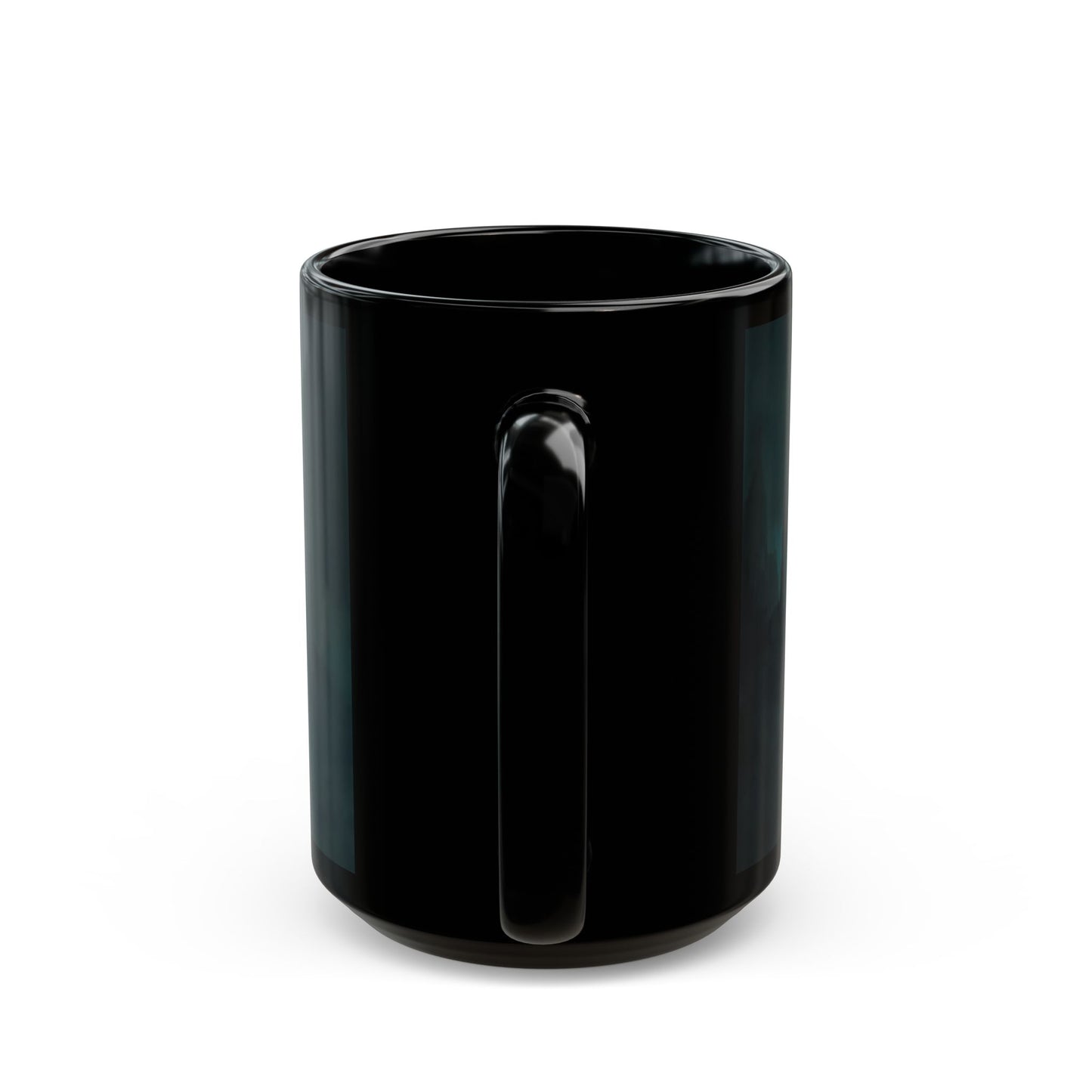 Dawn-Kissed Knight Black Mug – Armor of Resolve Coffee Cup
