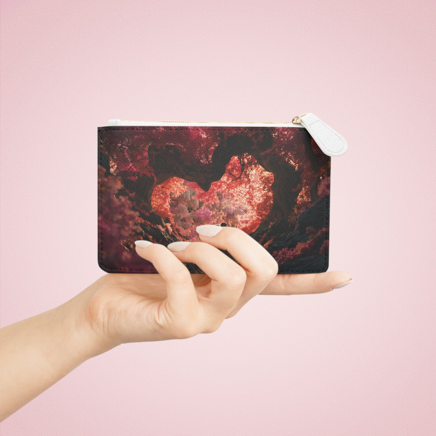 Crimson Canopy Mini Clutch Bag – Whispers of Twilight Romance