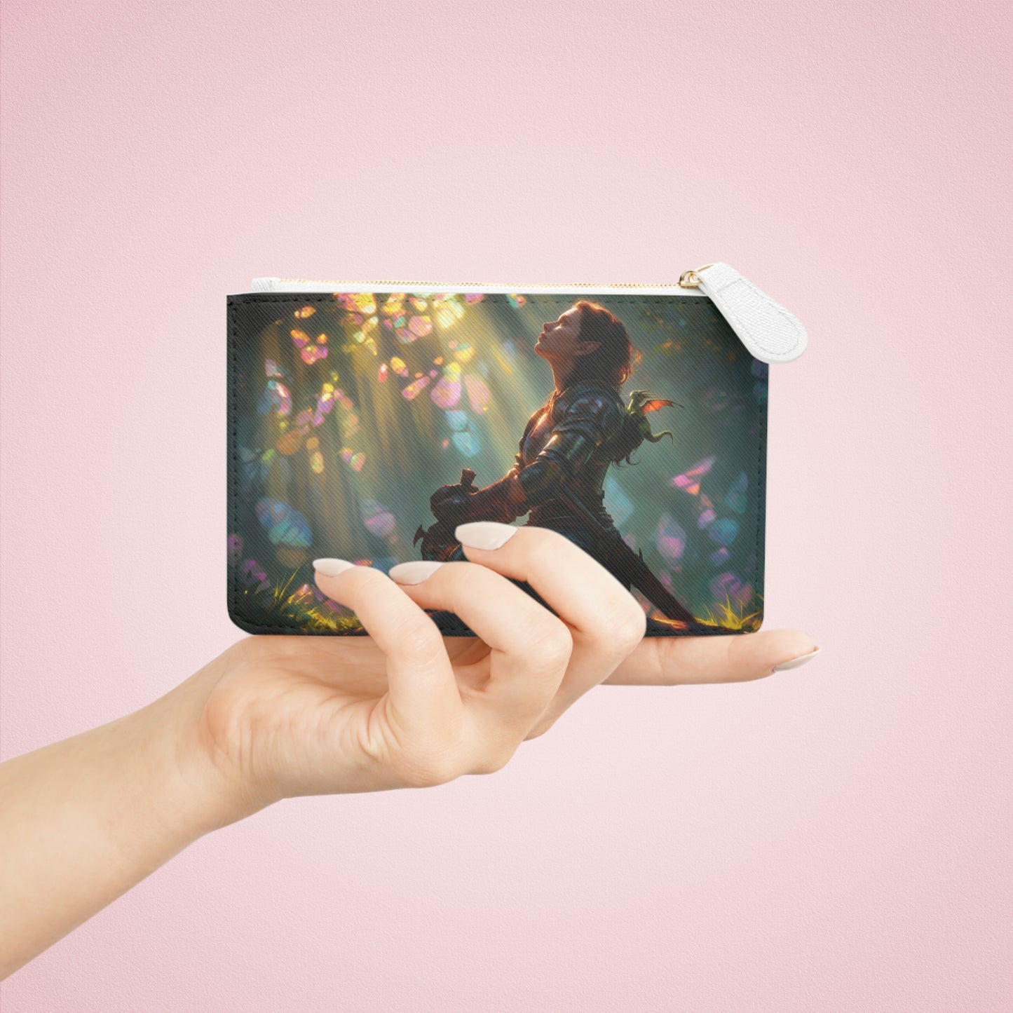 Elven Sentinel Mini Clutch Bag – Sunbeam Sanctuary in Armor