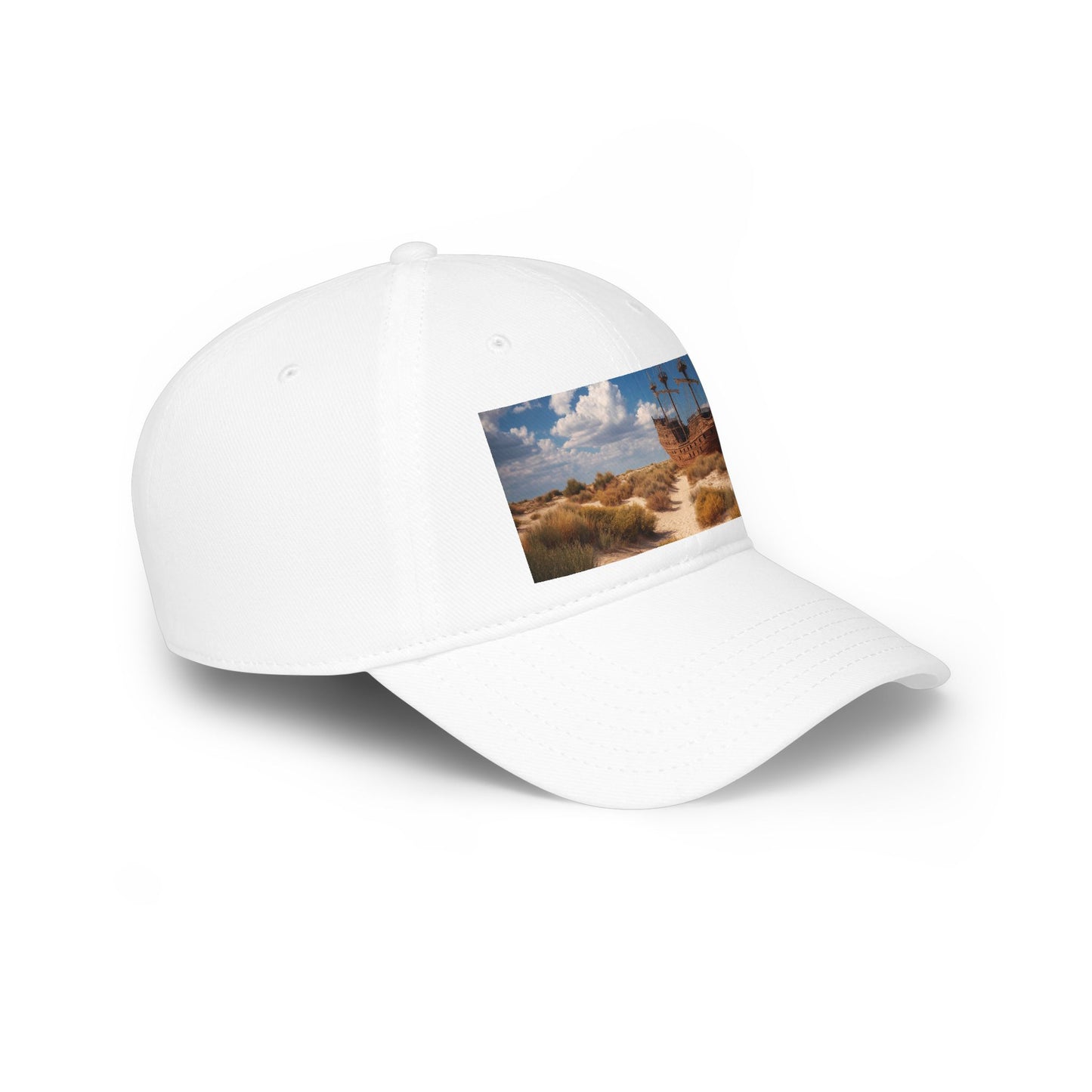 Deserted Galleon Low Profile Baseball Cap – Sands of the Lost Voyage