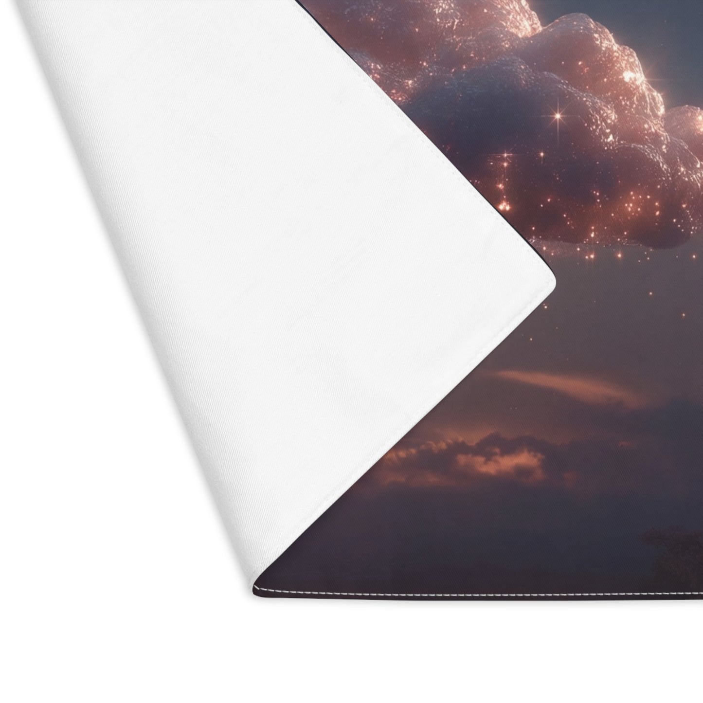 Celestial Cloud Placemat – Starlight Gathering at Dusk