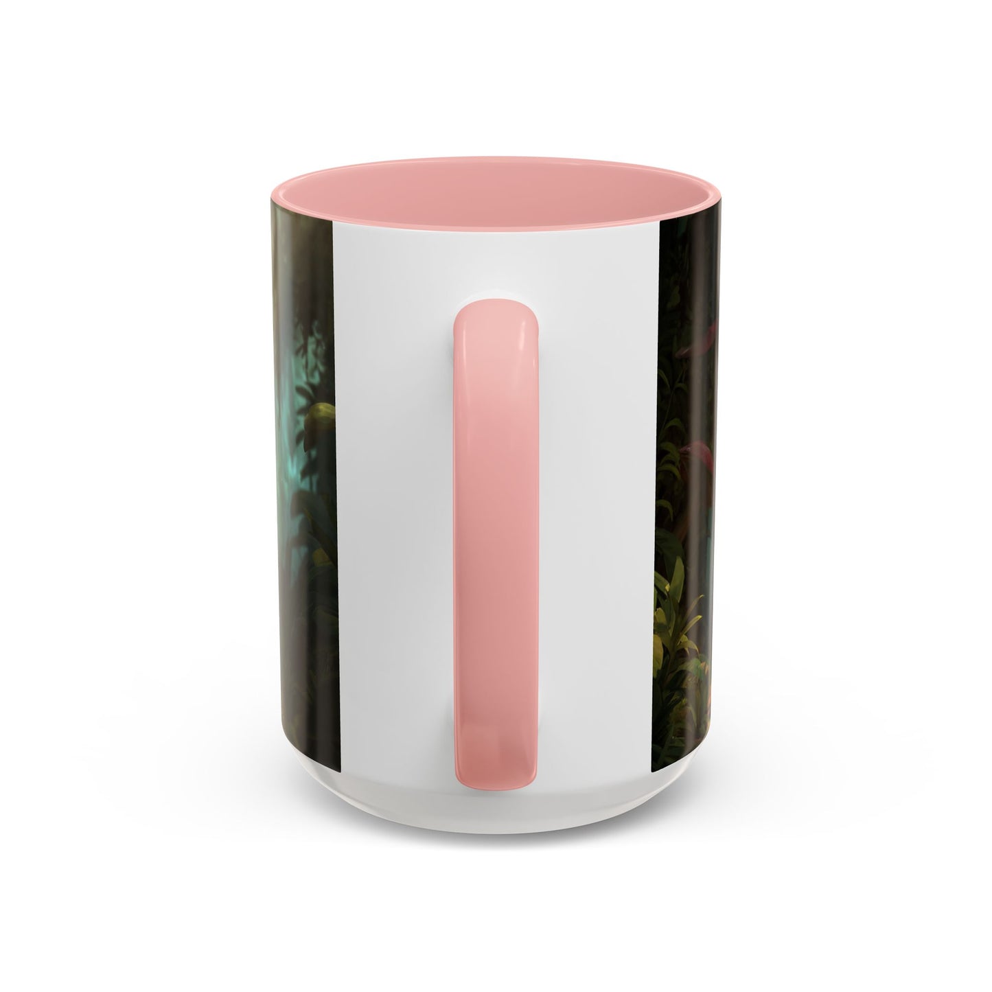 Mushroom Knight Accent Coffee Mug – Verdant Forest Guardian Sentinel