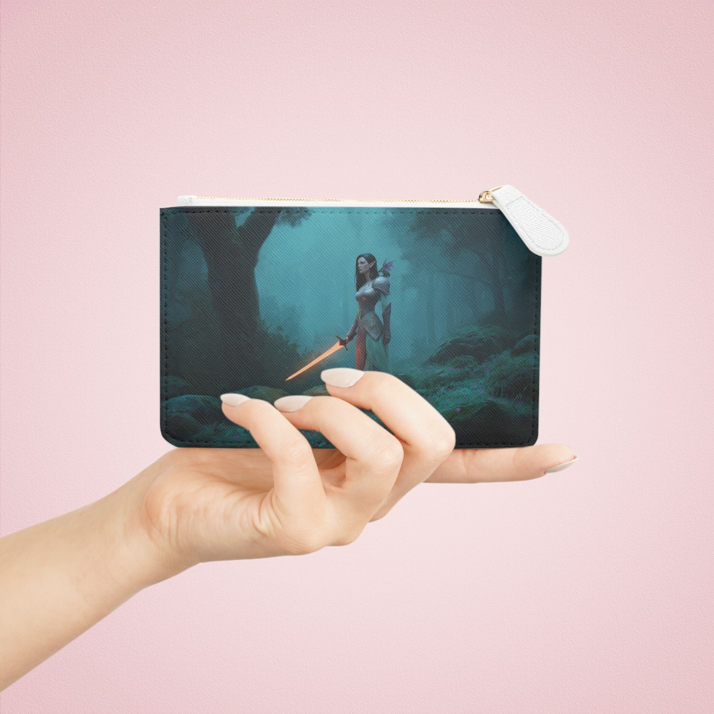 Elven Sentinel Mini Clutch Bag – Twilight Forest Guardian