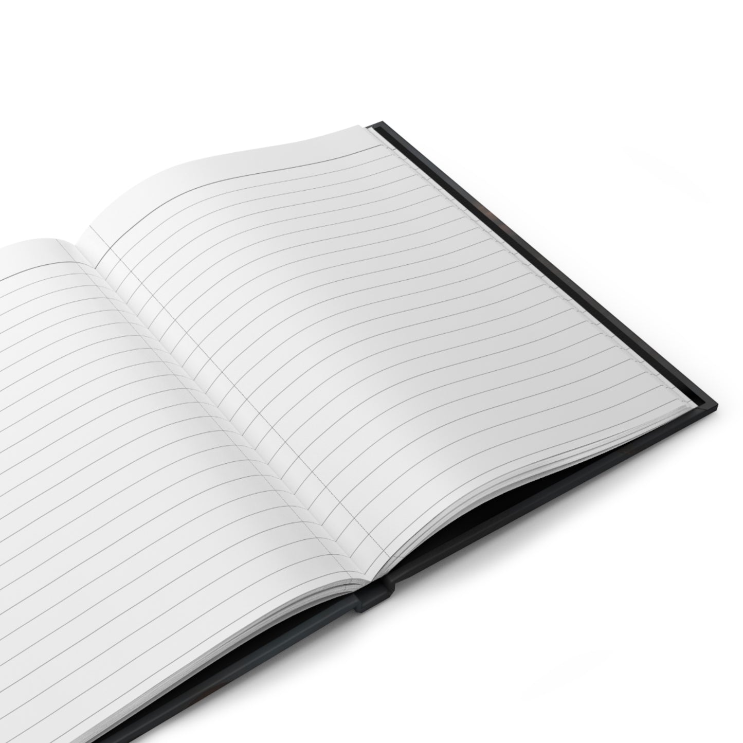 Infinity Symbol Sculpture Journal – Glowing Endless Path Matte