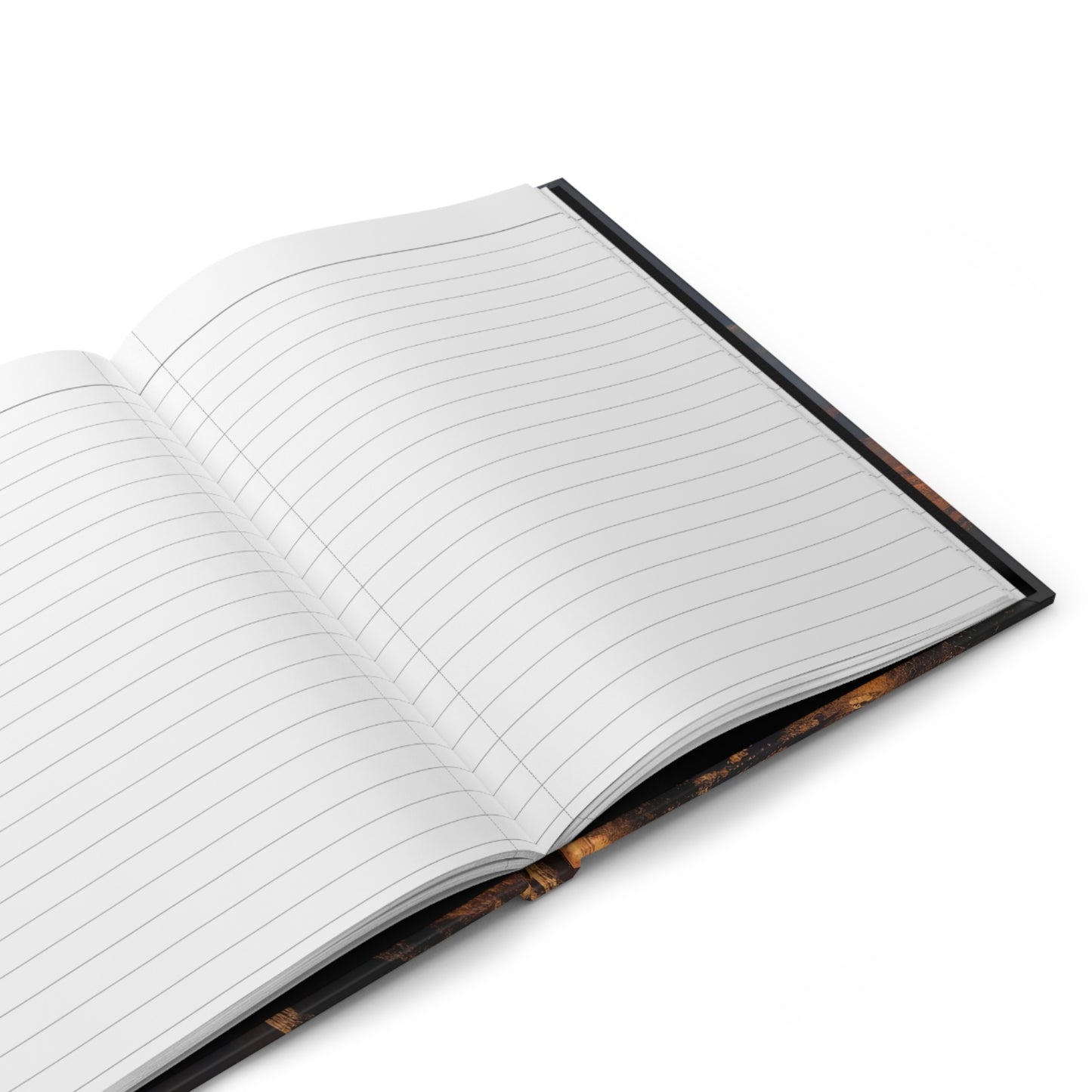 Luminous Lighthouse Hardcover Journal Matte – Guiding Light on Alien Skies