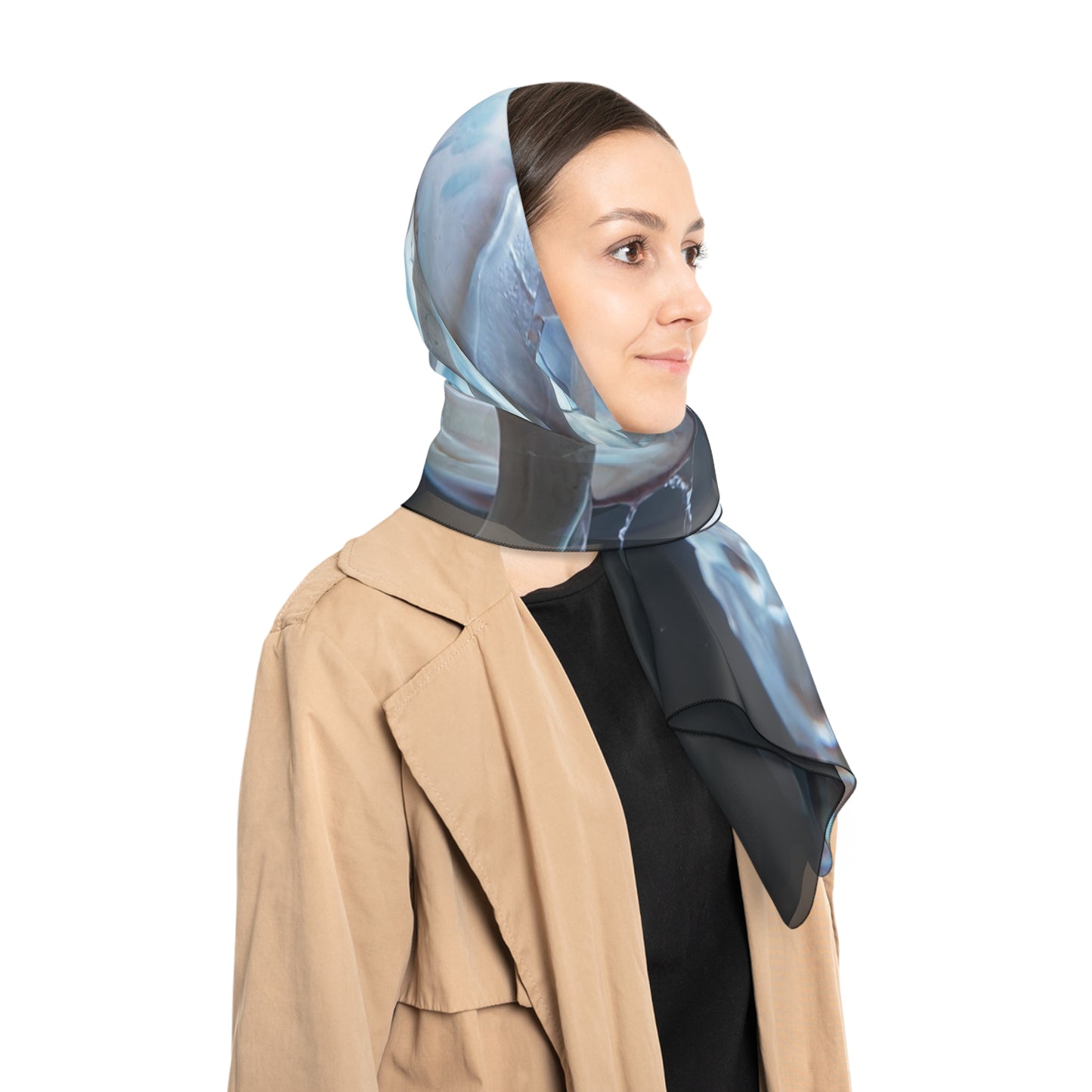 Celestial Unicorn Skeleton Scarf – Luminescent Bone Dreamscape