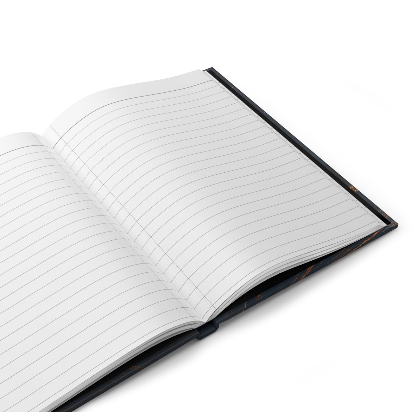 Celestial Vortex Hardcover Journal Matte – Indigo Cloud Dreamscape